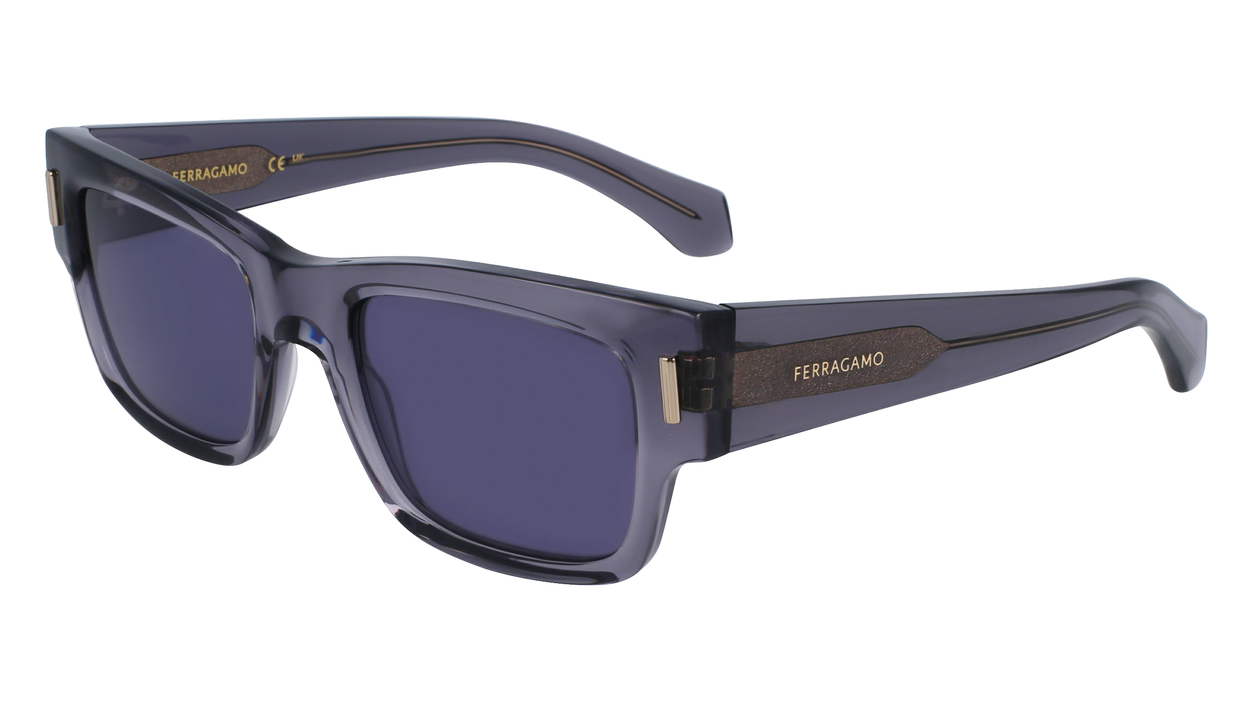 0886895628679 - Herren SF2011S 020 Gläser SONNENBRILLEN Acetat Grau  Quadratisch Normal Normal