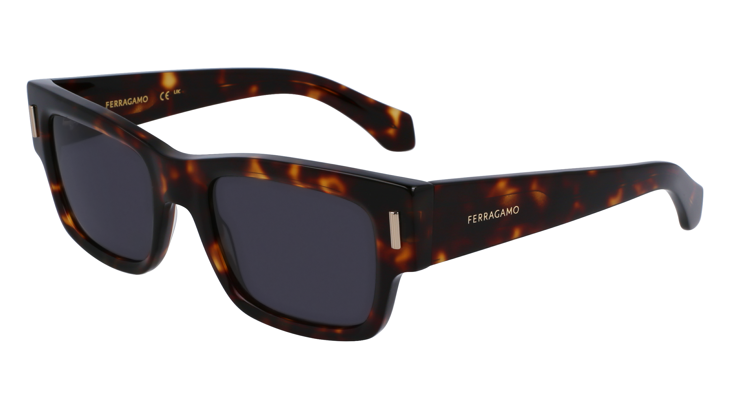 0886895628693 - Herren SF2011S 242 Gläser SONNENBRILLEN Acetat Havanna  Quadratisch Normal Normal