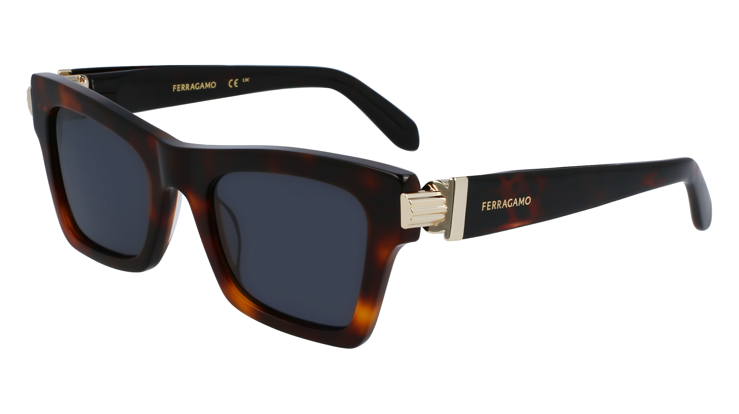 0886895628761 - Damen SF2013S 240 Gläser SONNENBRILLEN Acetat Havanna  Quadratisch Normal Normal