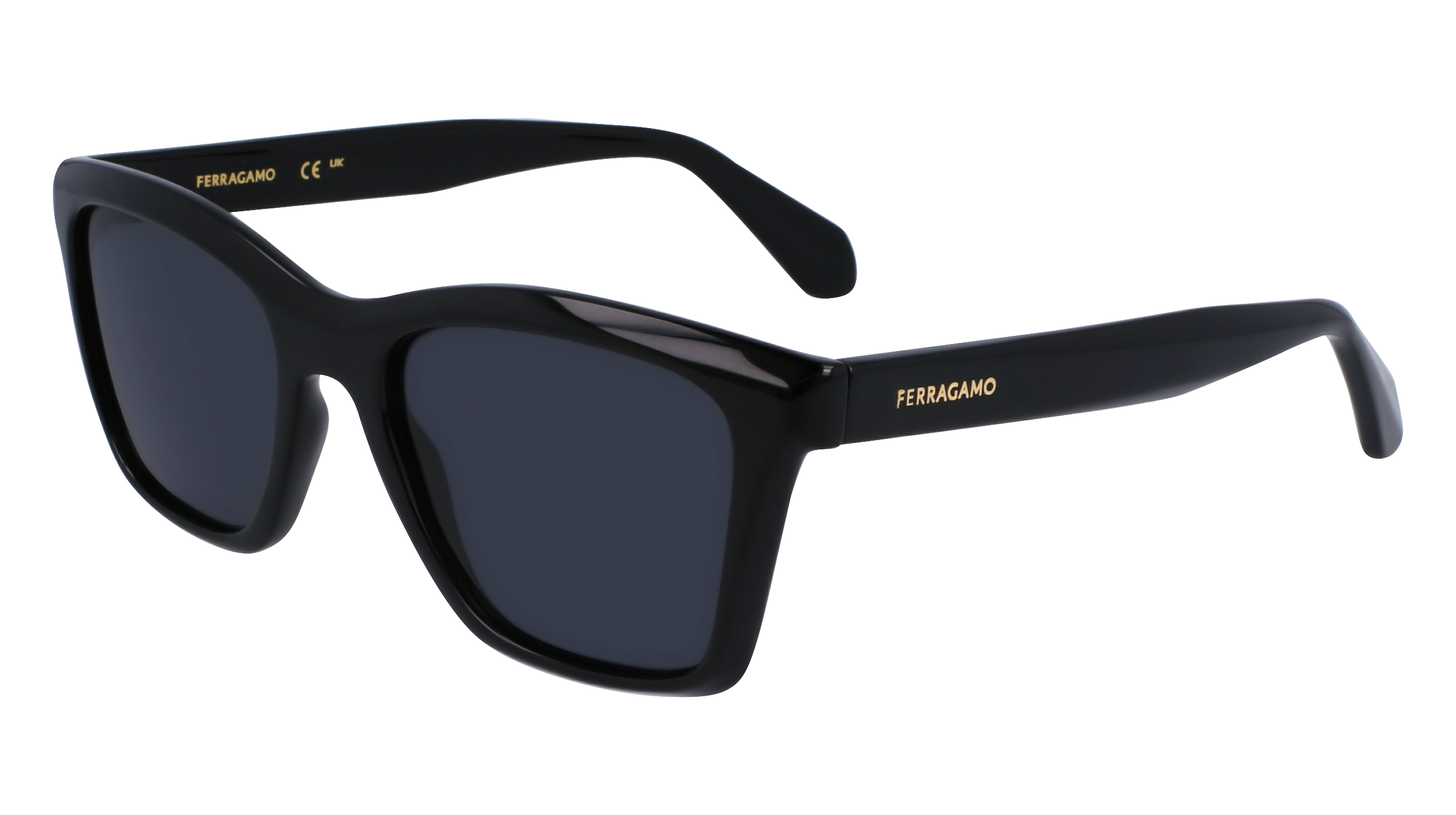 0886895629157 - Unisex SF2001S 001 Gläser SONNENBRILLEN Acetat Schwarz  Quadratisch Normal Normal