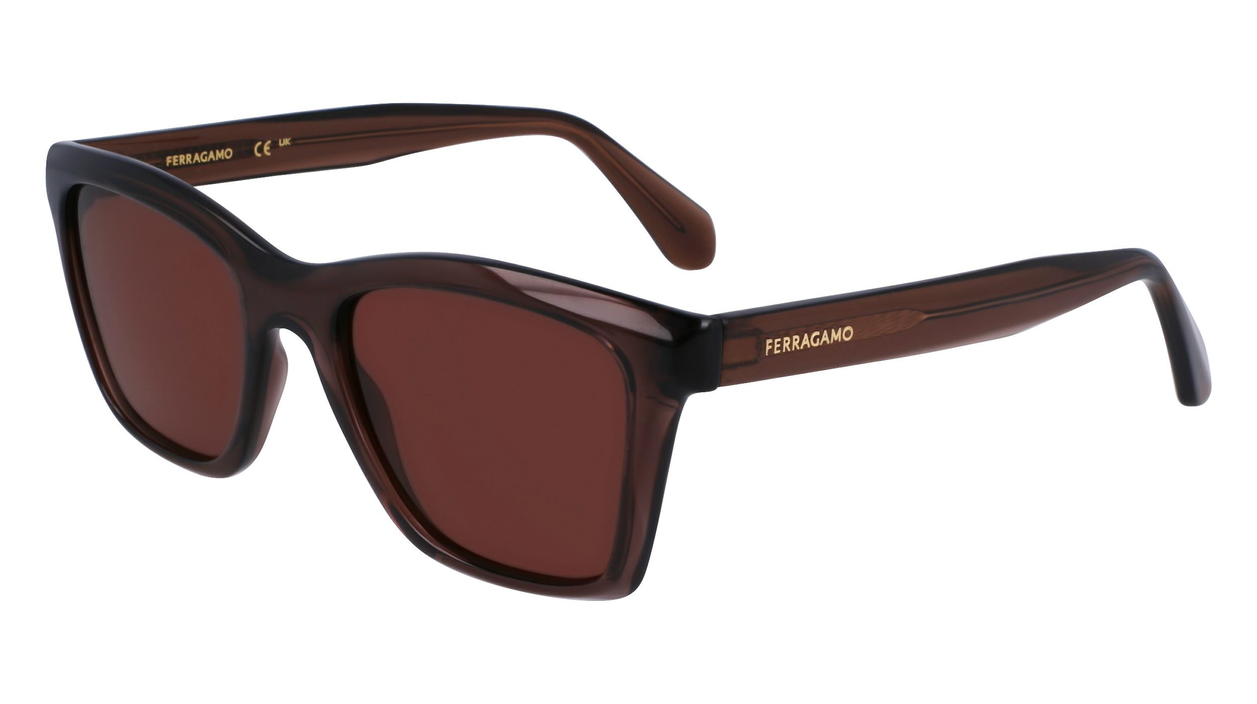 0886895629164 - Unisex SF2001S 232 Gläser SONNENBRILLEN Acetat Braun  Quadratisch Normal Normal