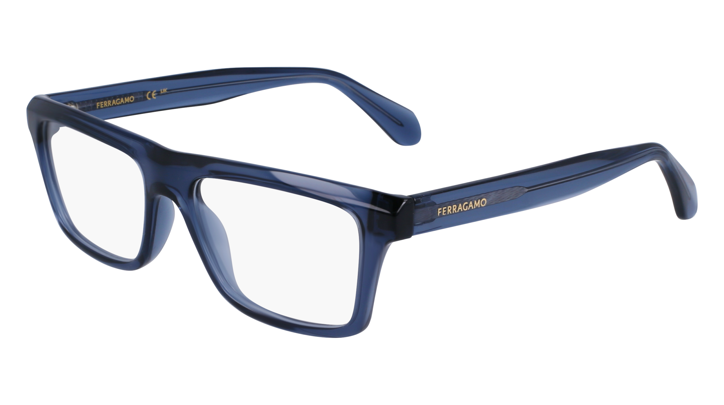 0886895630122 - Herren SF2988 450 Rahmen von BRILLEN Acetat Hellblau  Quadratisch Normal Normal