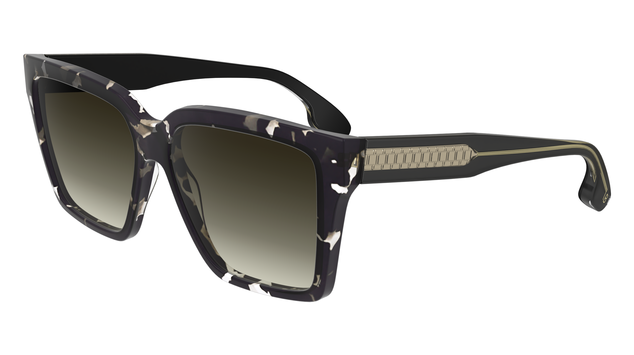 0886895632614 - Damen VB672S 010 Gläser SONNENBRILLEN Acetat Havanna  Quadratisch Normal Normal