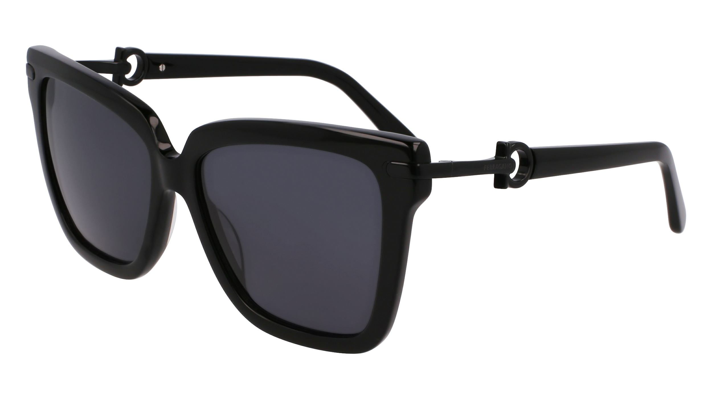 0886895638265 - Damen SF1085SN 001 Gläser SONNENBRILLEN Acetat Schwarz  Quadratisch Normal Normal