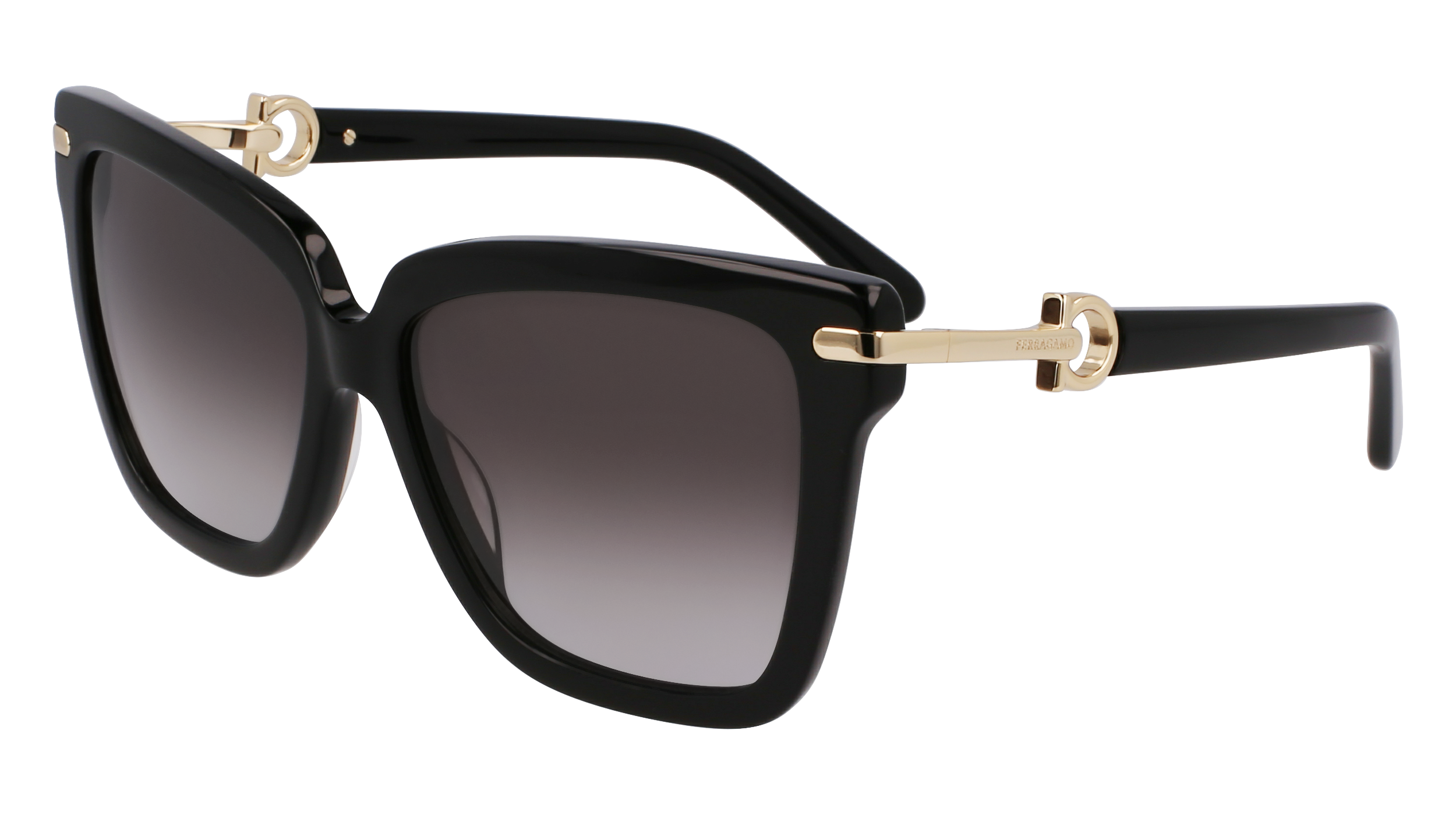 0886895638272 - Damen SF1085SN 011 Gläser SONNENBRILLEN Acetat Schwarz  Quadratisch Normal Normal