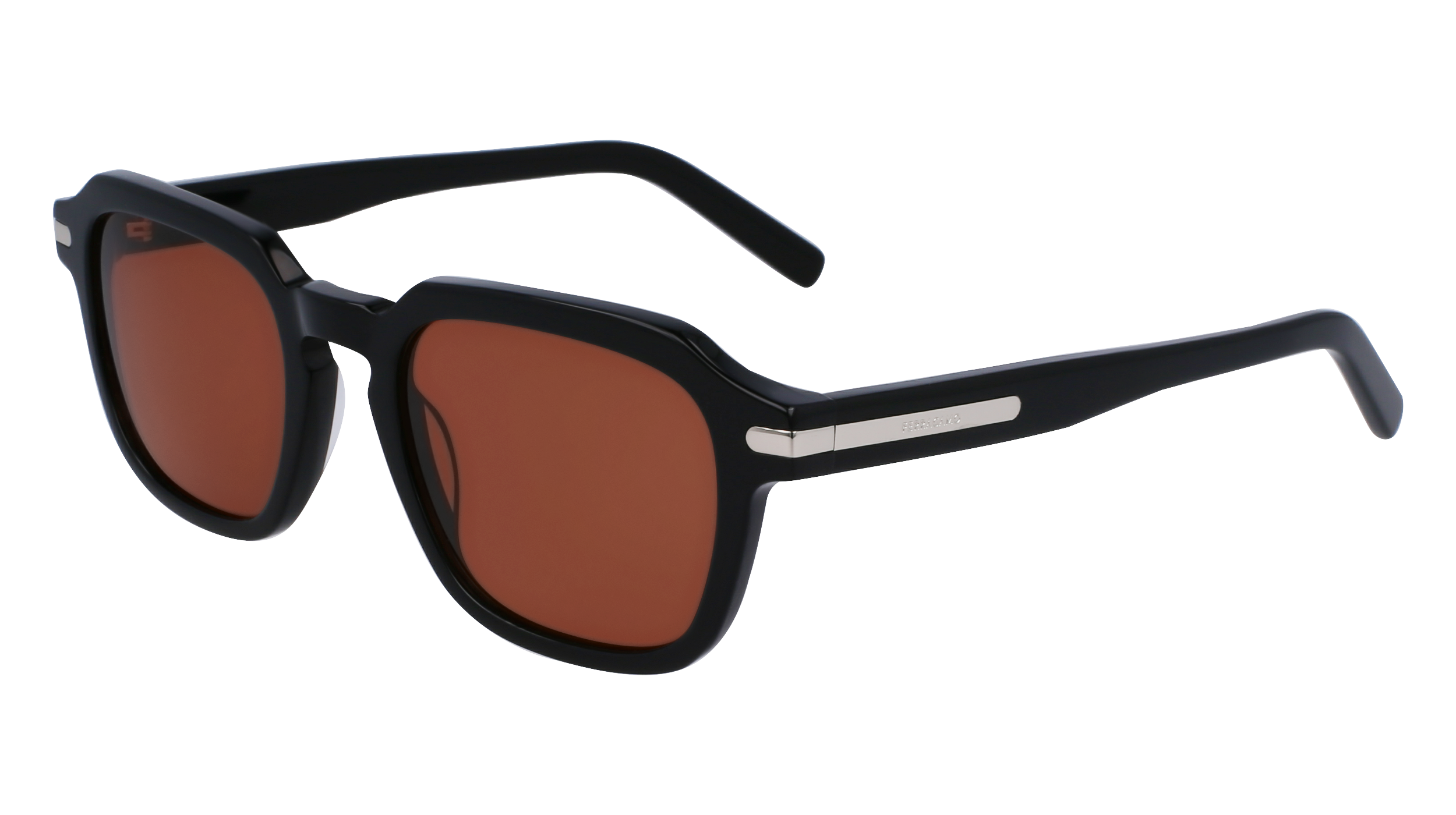 0886895638319 - Herren SF1089SN 001 Gläser SONNENBRILLEN Acetat Schwarz  Quadratisch Normal Normal