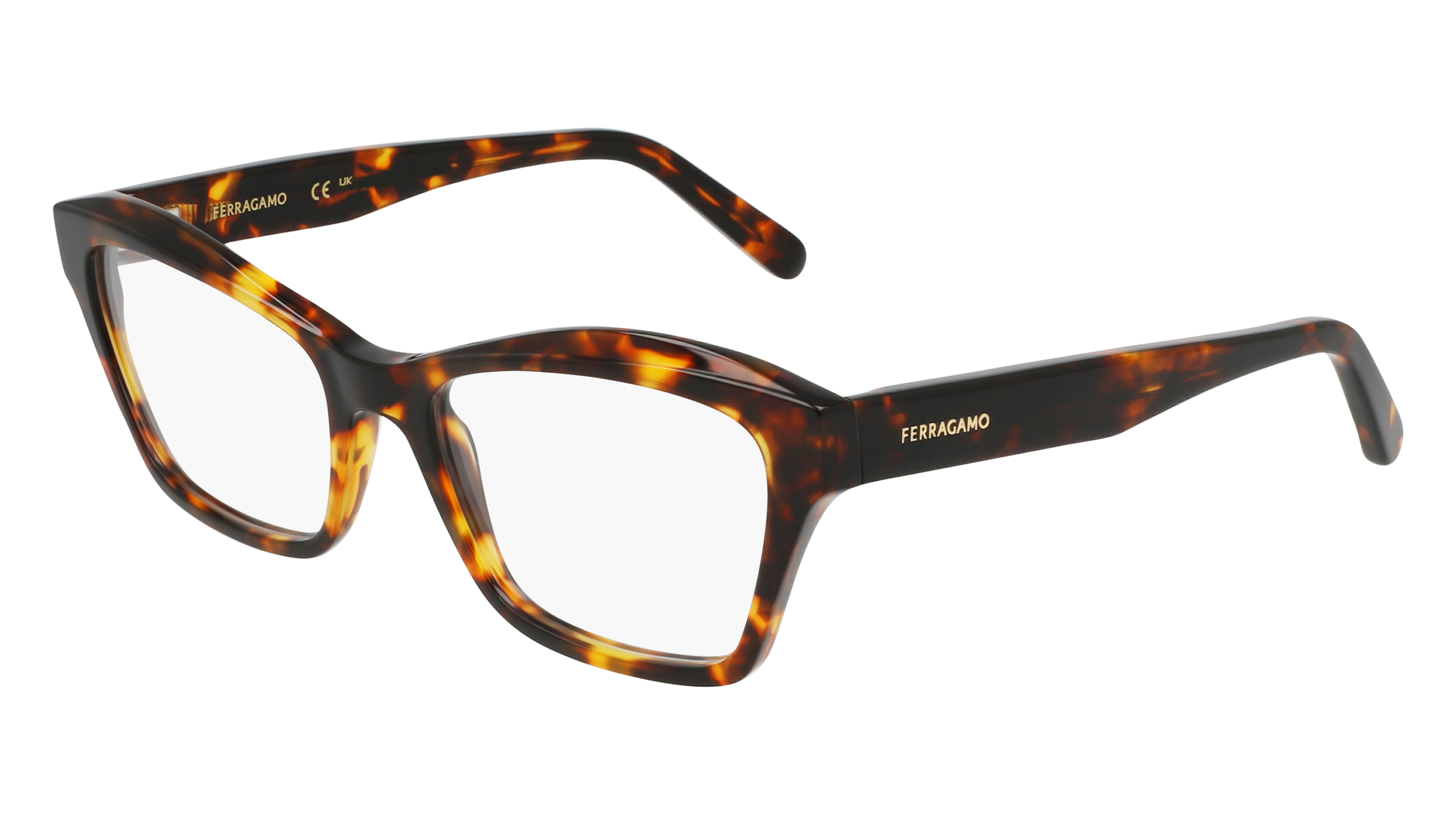 0886895640169 - Damen SF2951N 219 Rahmen von BRILLEN Acetat Havanna  Quadratisch Normal