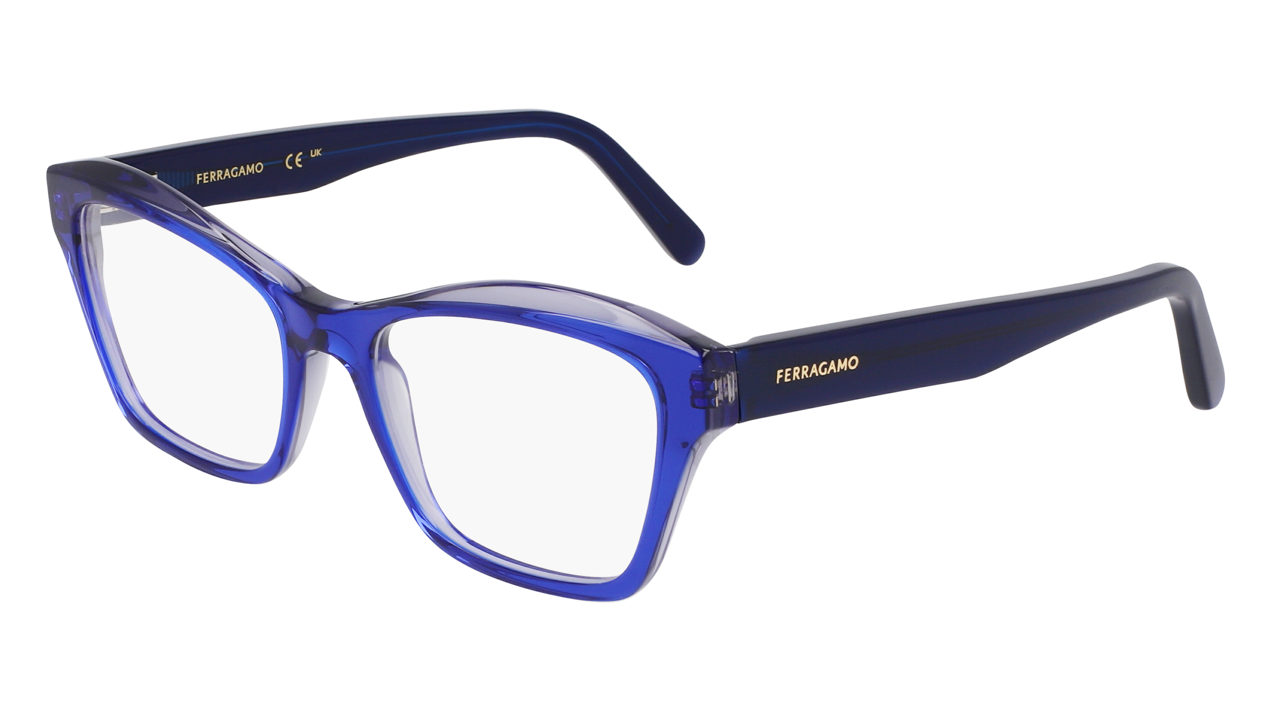 0886895640176 - Damen SF2951N 435 Rahmen von BRILLEN Acetat Blau  Quadratisch Normal Normal