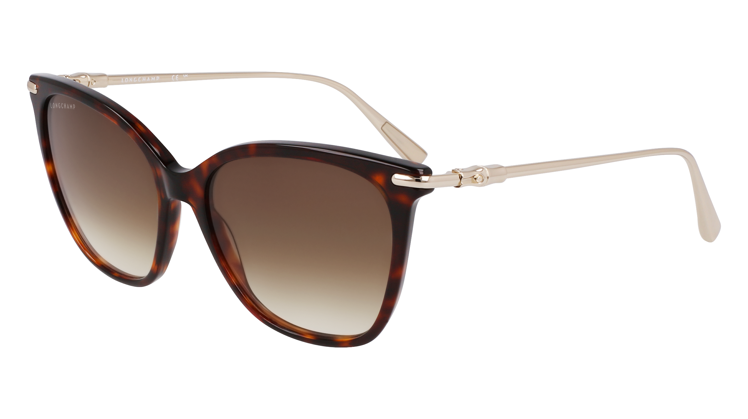 0886895641234 - LONGCHAMP Damen LO757S 242 Gläser SONNENBRILLEN Acetat Havanna  Quadratisch Normal Normal