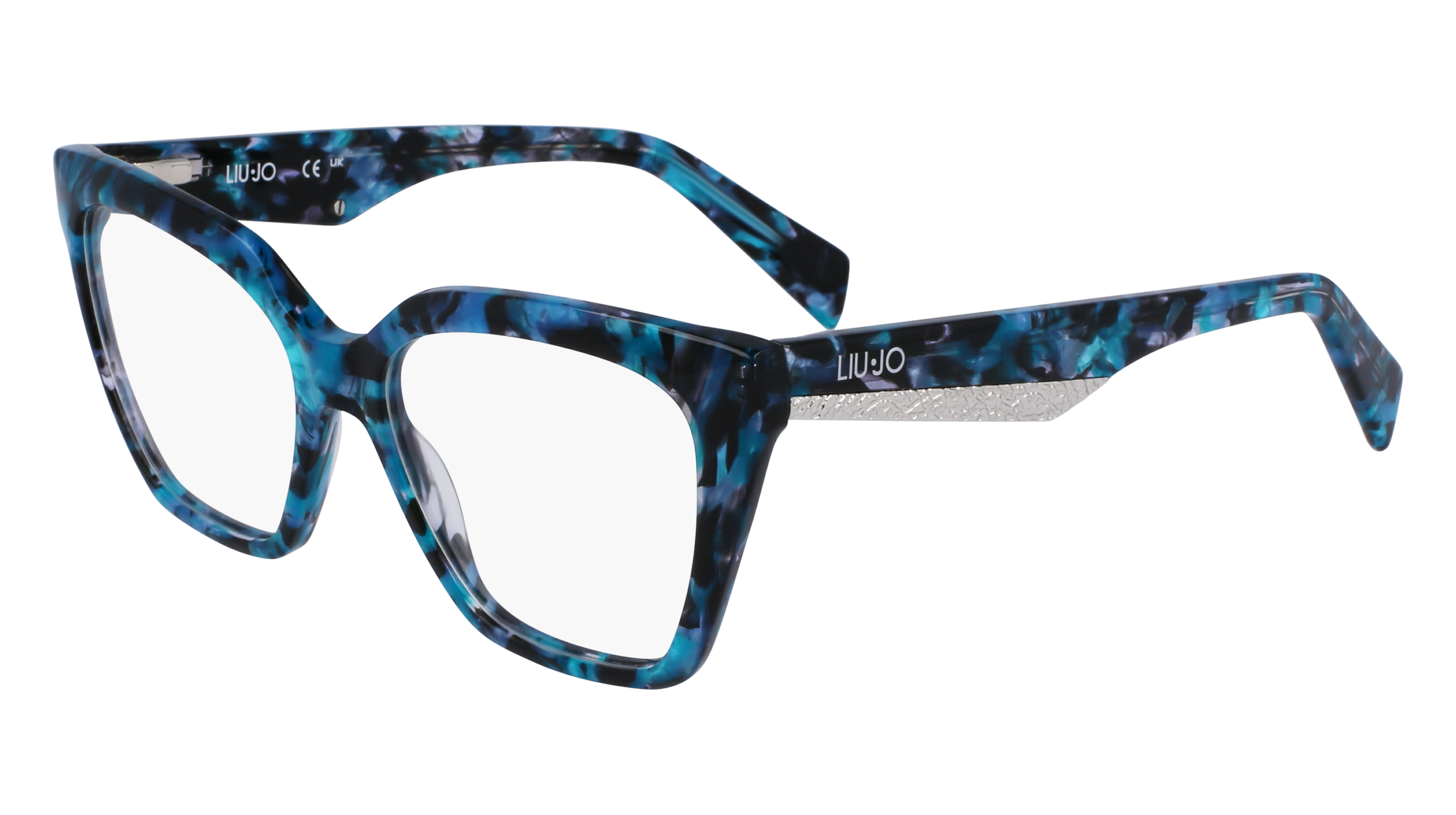 0886895642033 - Damen LJ2797 456 Rahmen von BRILLEN Acetat Hellblau  Quadratisch Normal Normal