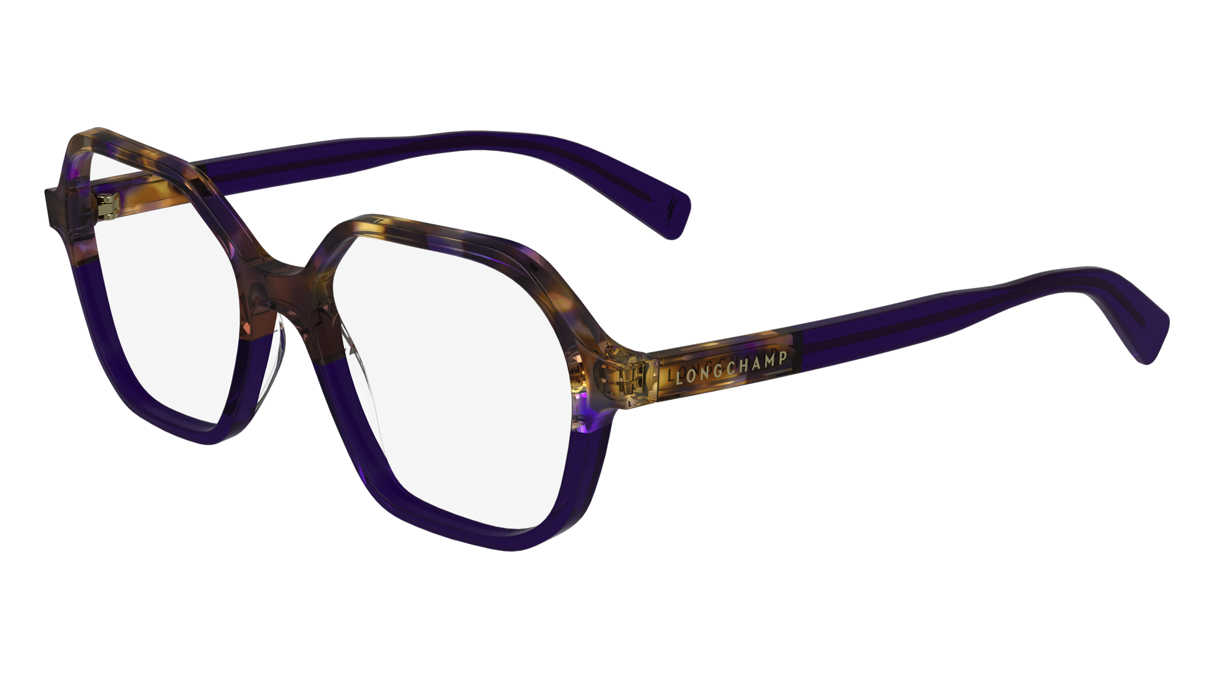 0886895644877 - LONGCHAMP Damen LONGCHAMP LO2740 505 Optische Fassungen Acetat Violett  Quadratisch Normal Normal