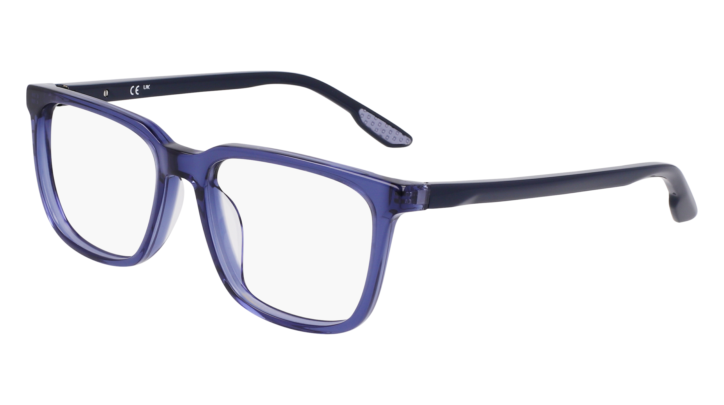 0886895652209 - Junior NIKE 5056 410 Rahmen von BRILLEN Acetat Blau  Quadratisch Normal Normal