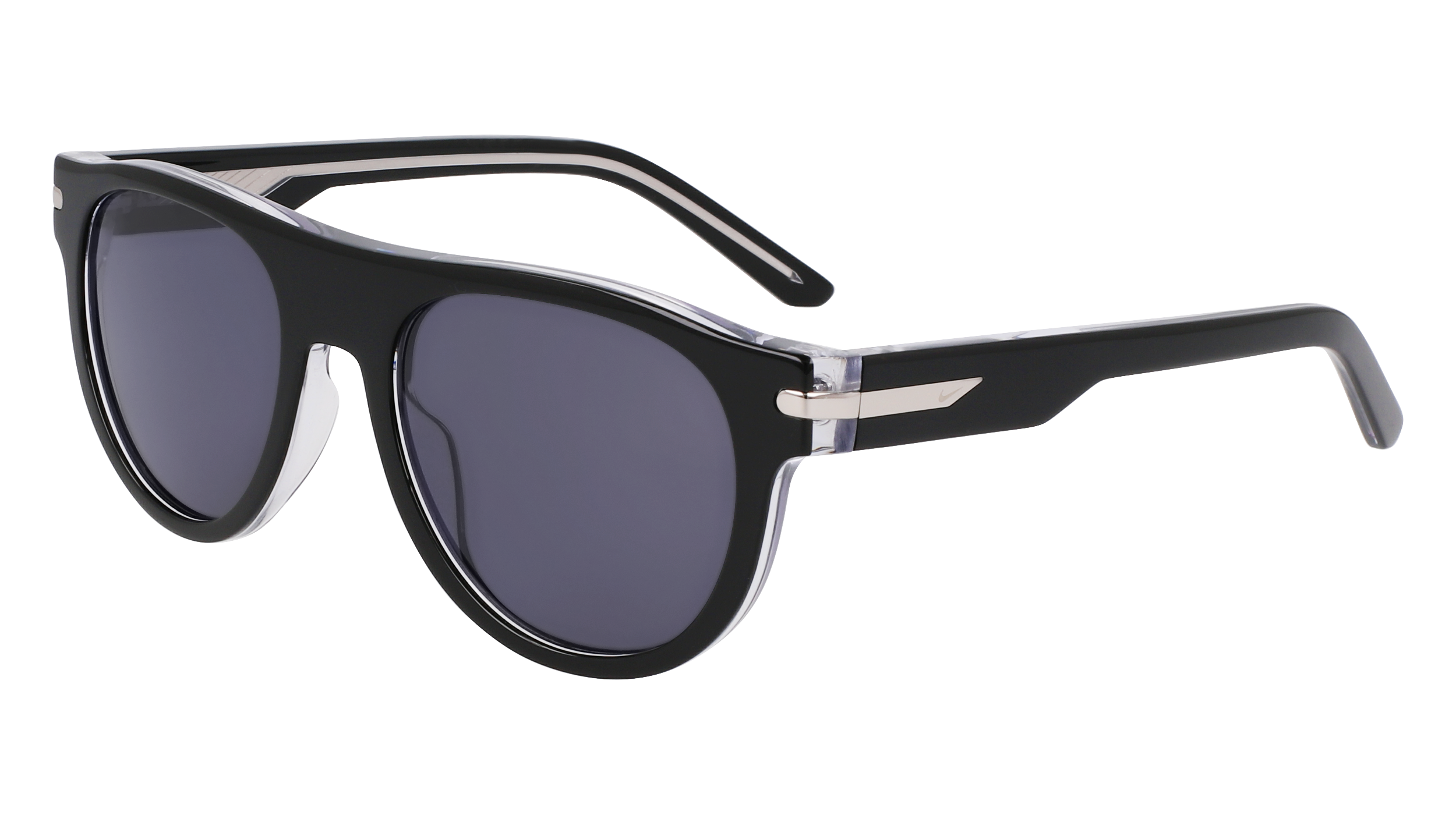 0886895652223 - Unisex NIKE Crescent III EV24019 010 Gläser SONNENBRILLEN Acetat Schwarz  Kreisel Normal Photochromatisch