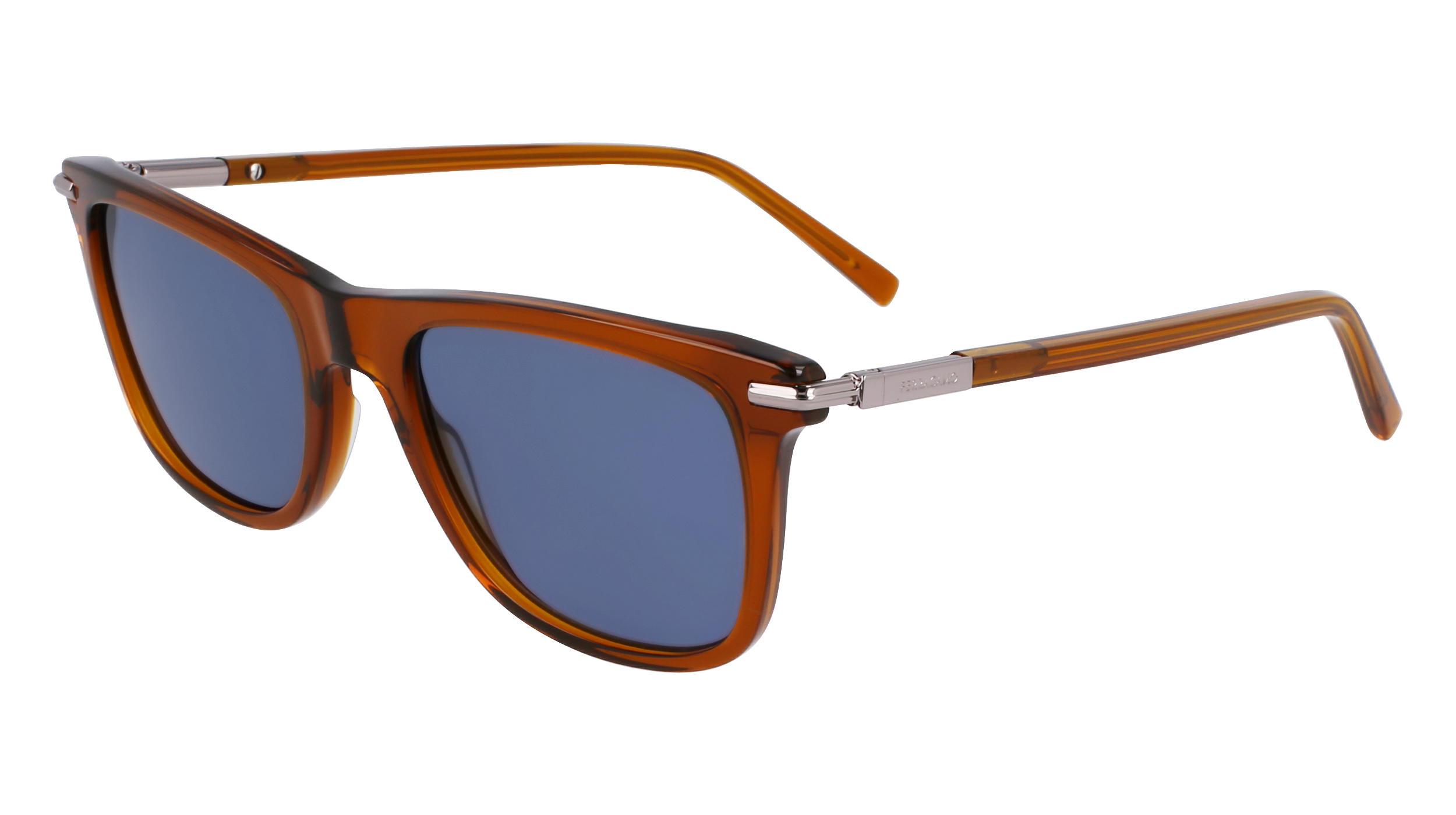 0886895652391 - Herren SF2028S 232 Gläser SONNENBRILLEN Acetat Braun  Quadratisch Normal