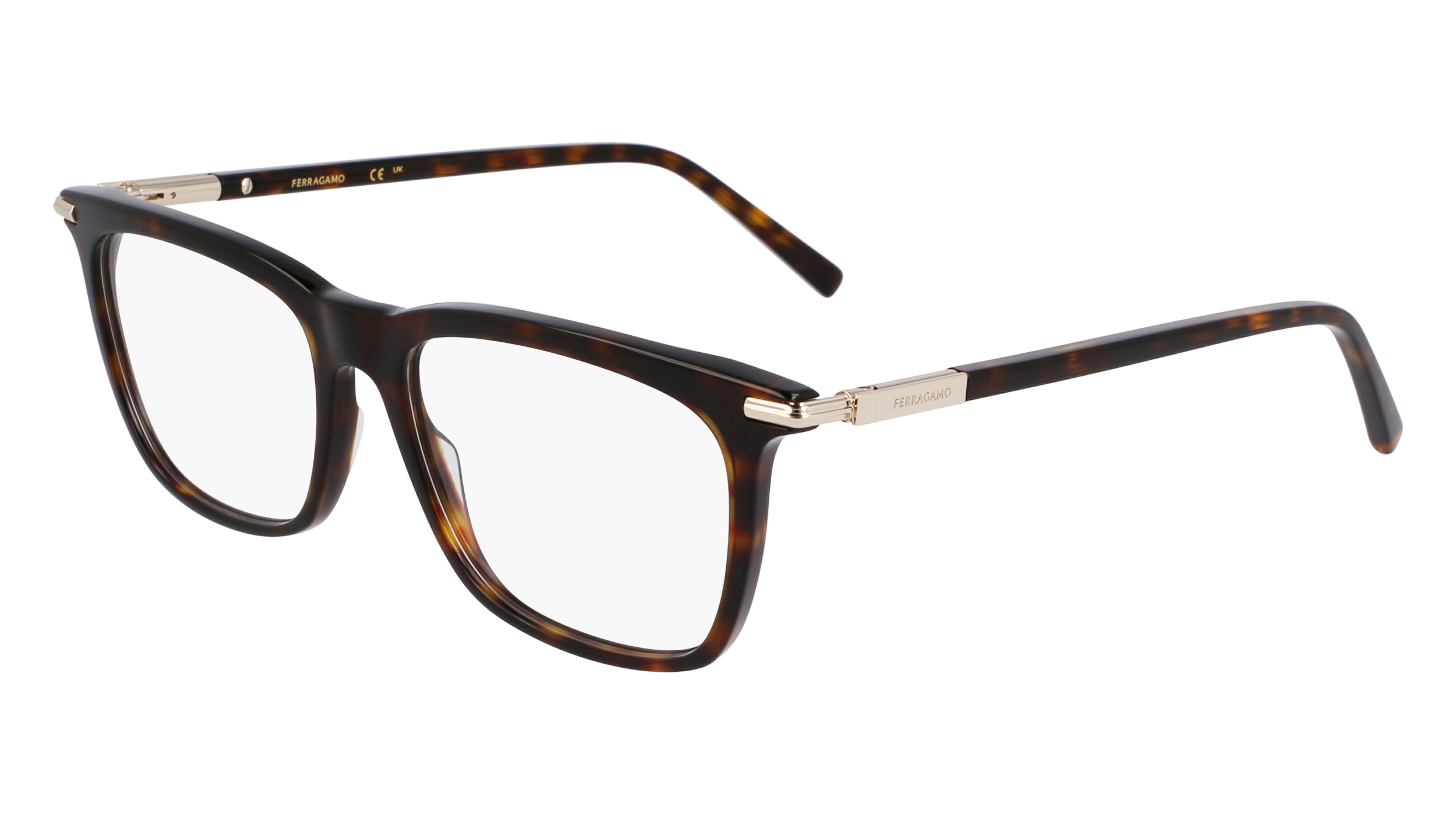 0886895654425 - Herren SF3007 242 Rahmen von BRILLEN Acetat Havanna  Quadratisch Normal