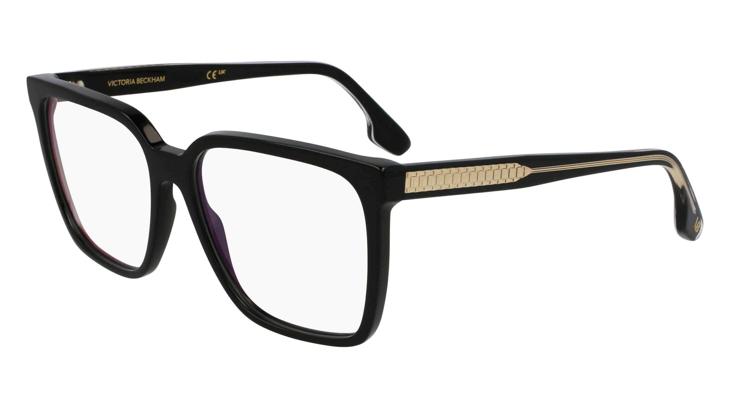 0886895656313 - Damen VB2669 001 Rahmen von BRILLEN Acetat Schwarz  Quadratisch Normal