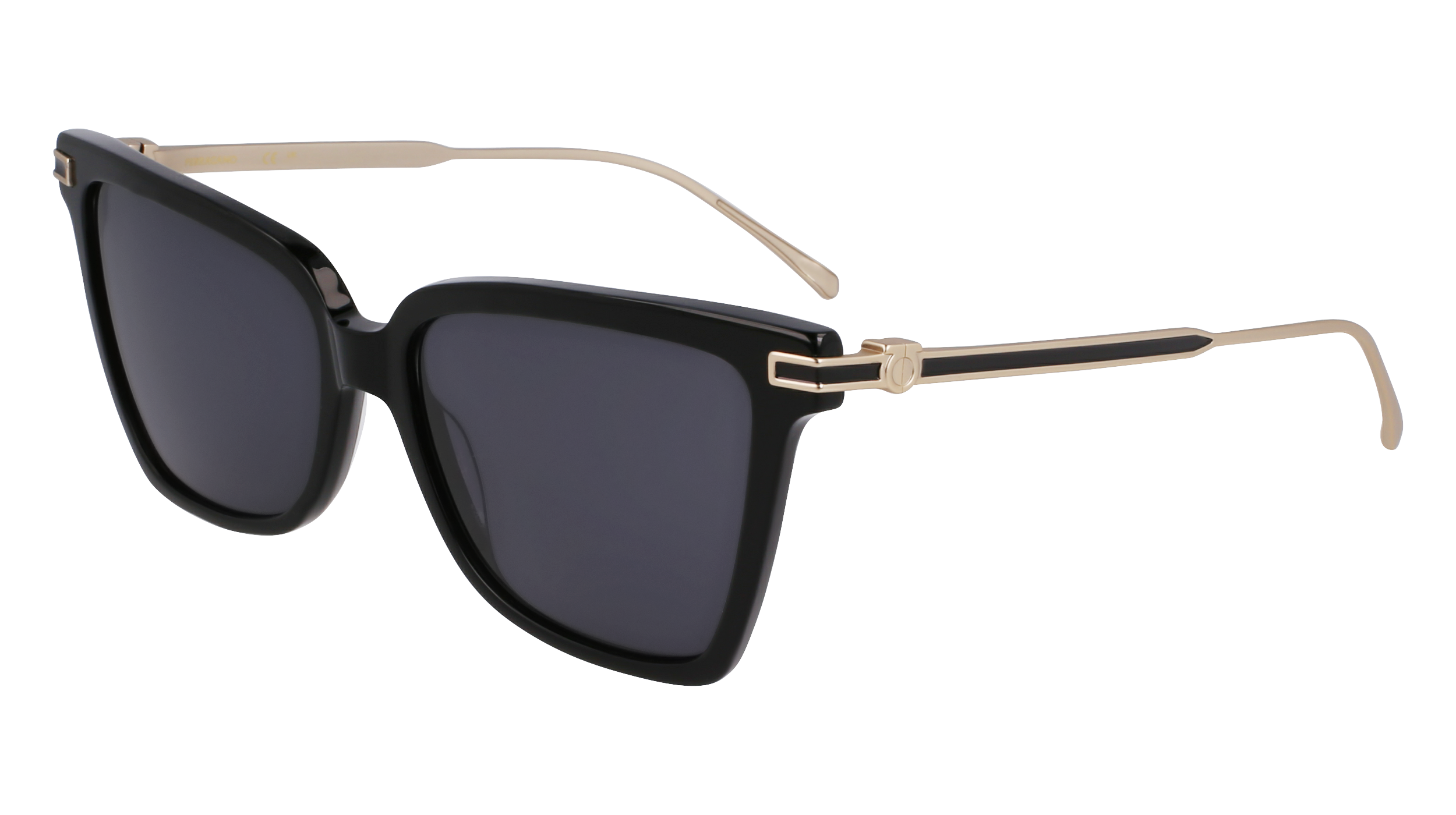 0886895657198 - DAMEN SF2036S 001 Gläser SONNENBRILLEN Acetat Schwarz  Schmetterling Normal