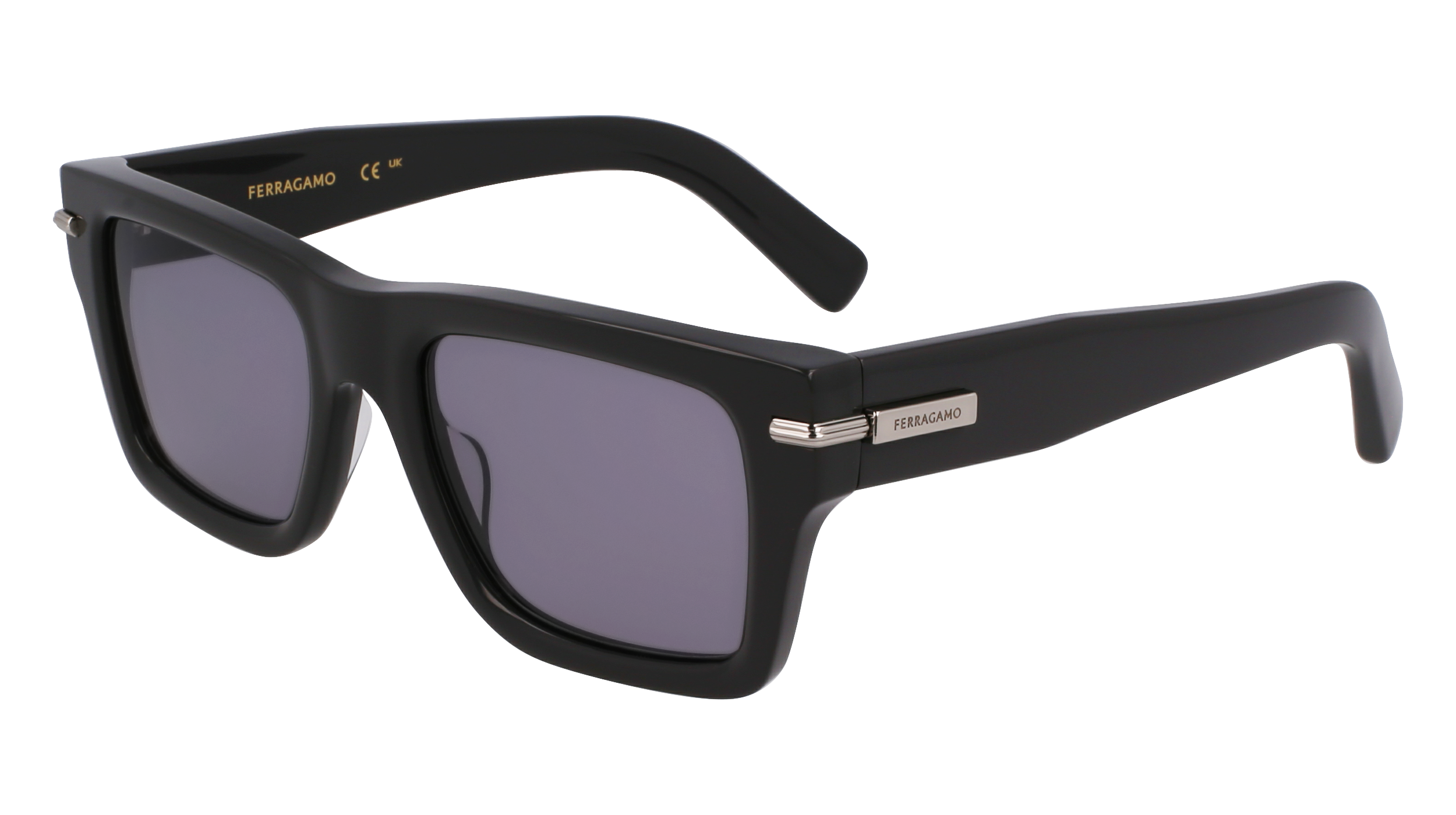 0886895657334 - Herren SF2033S 019 Gläser SONNENBRILLEN Acetat Grau  Quadratisch Normal