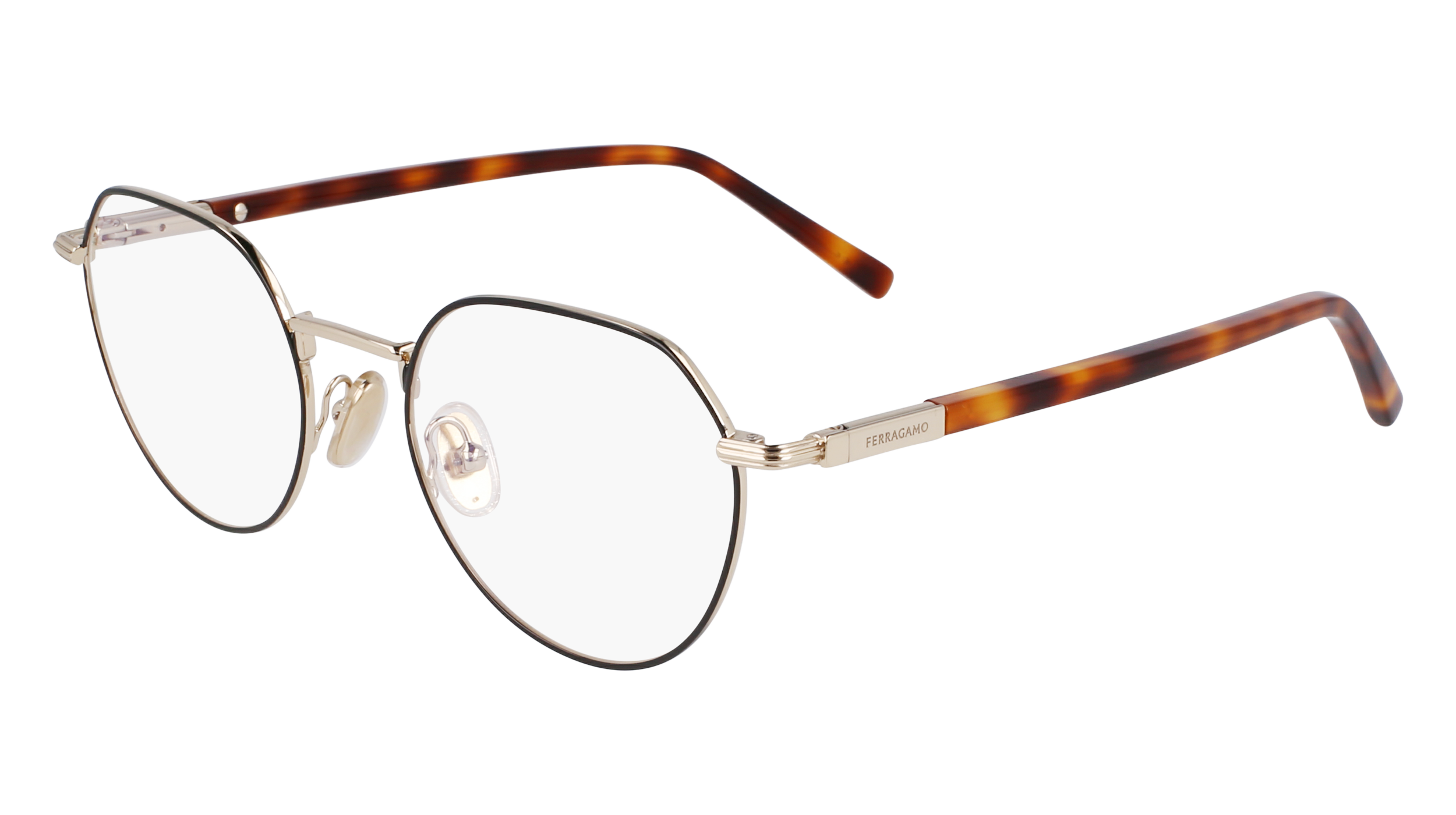 0886895657570 - Unisex SF2233 703 Rahmen von BRILLEN Acetat Gold  Kreisel Normal