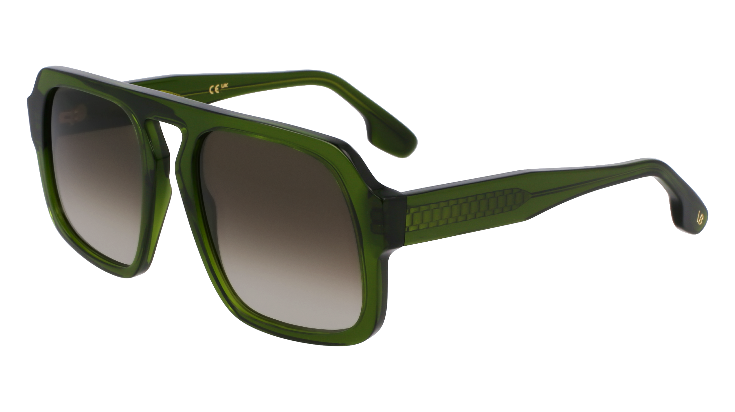 0886895658263 - Damen VB674S 302 Gläser SONNENBRILLEN Acetat Grün  Quadratisch Normal