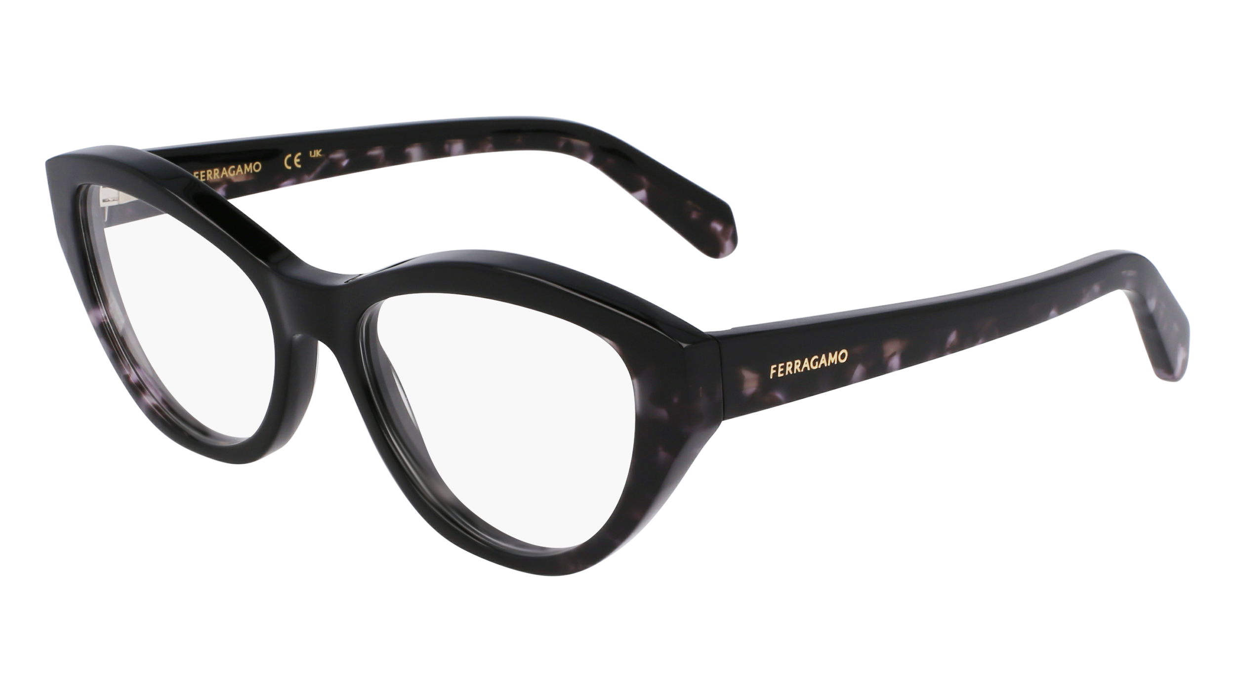 0886895660273 - DAMEN SF3011 004 Rahmen von BRILLEN Acetat Schwarz  Katzenauge Normal