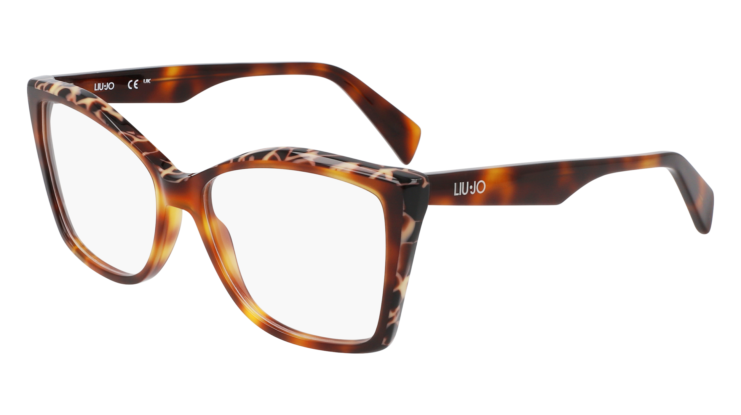 0886895662208 - Damen LJ2805 245 Rahmen von BRILLEN Acetat Havanna  Quadratisch Normal