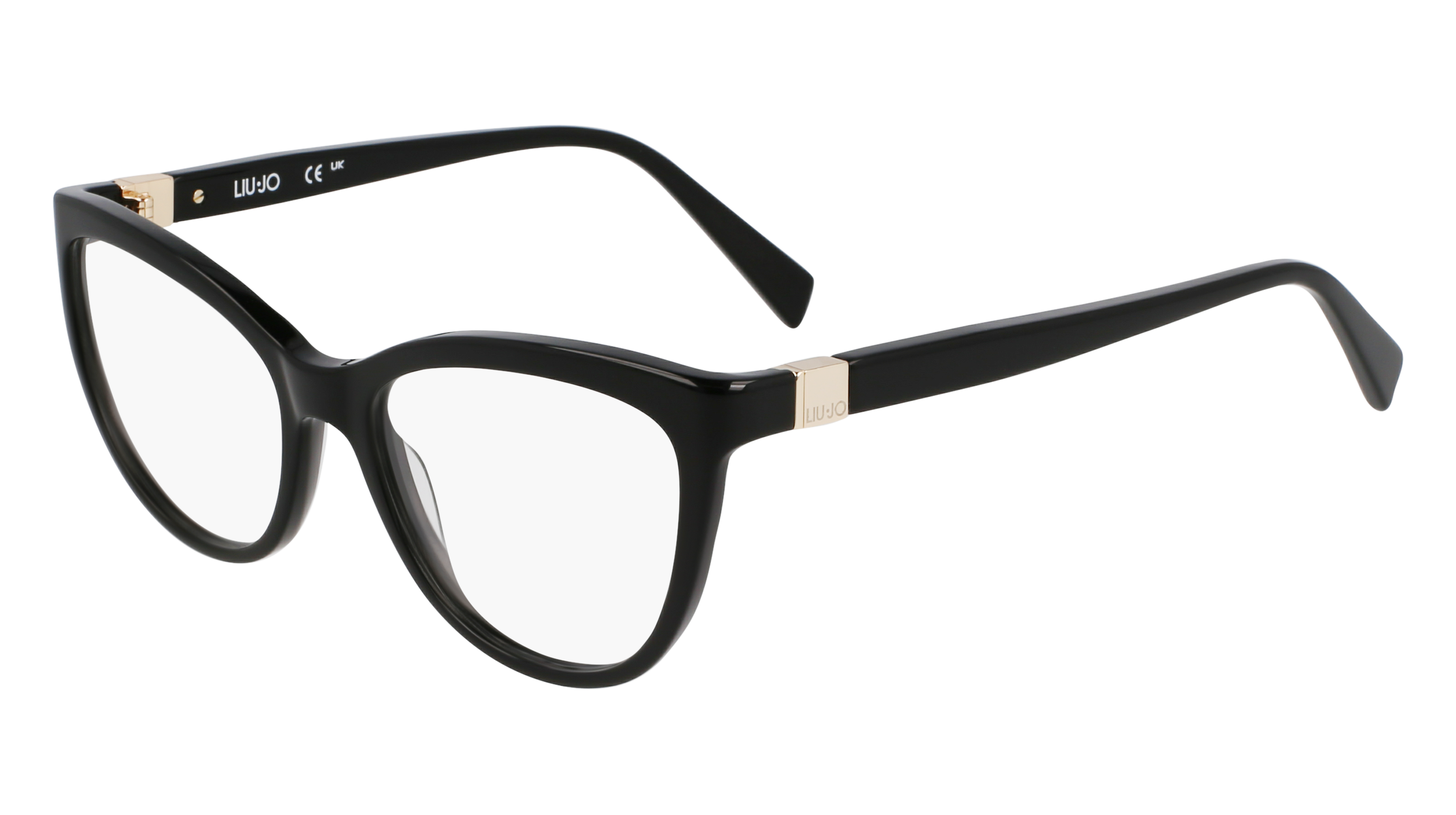 0886895664479 - Damen LJ2812 001 Rahmen von BRILLEN Acetat Schwarz  Cat Eye Normal