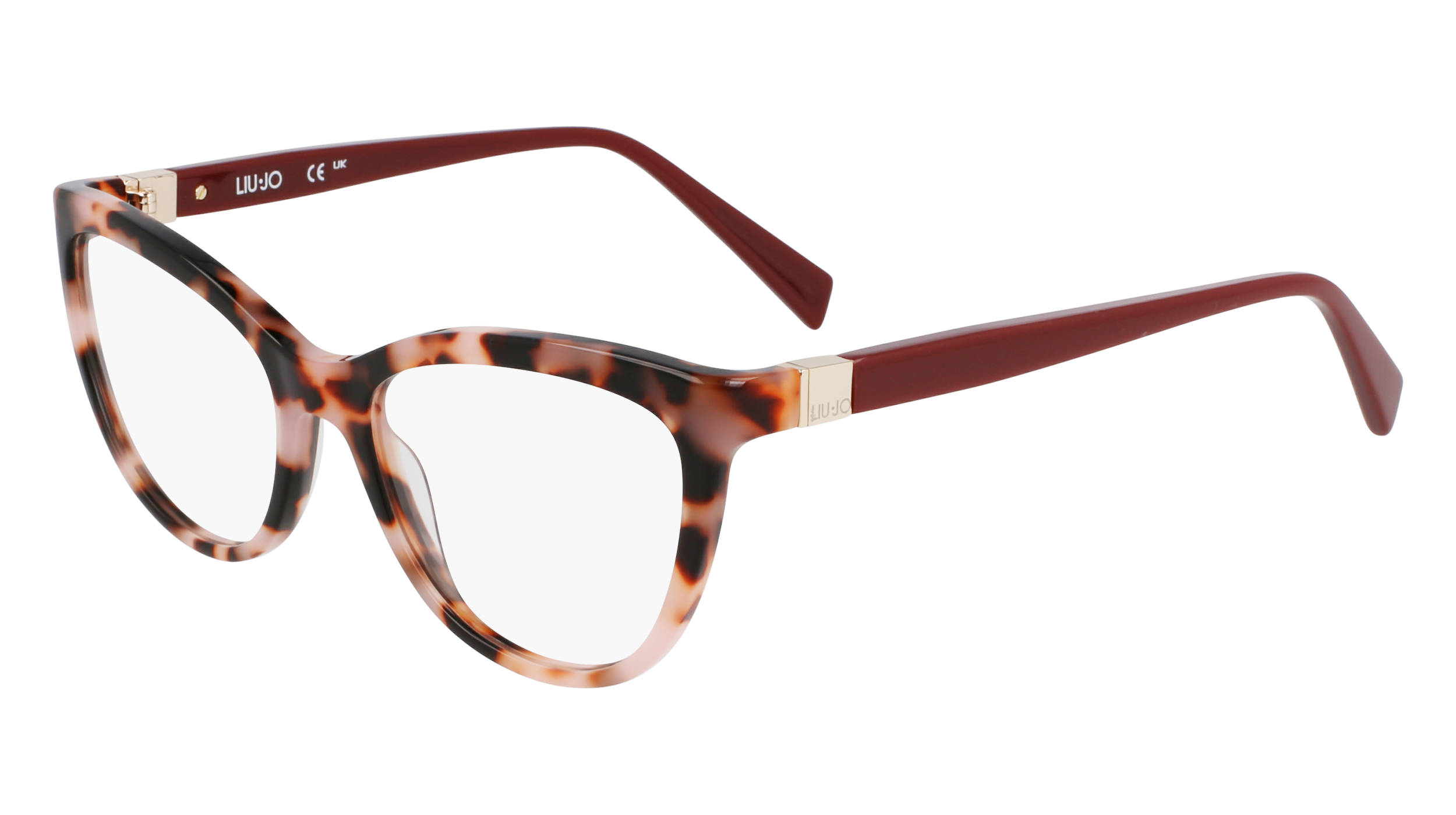 0886895664509 - Damen LJ2812 658 Rahmen von BRILLEN Acetat Rosa  Cat Eye Normal