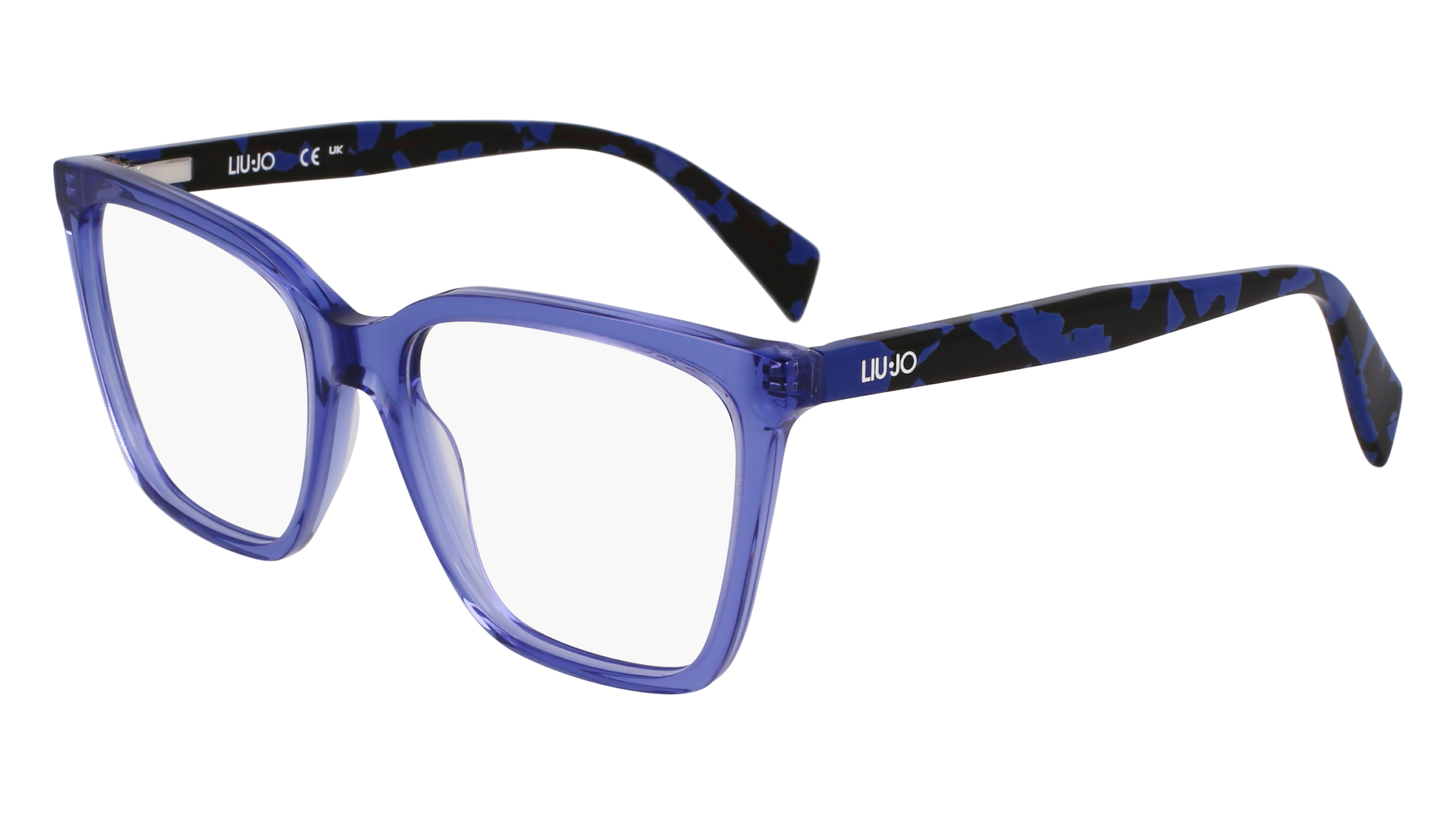 0886895665728 - Damen LJ2815 438 Rahmen von BRILLEN Acetat Blau  Quadratisch Normal