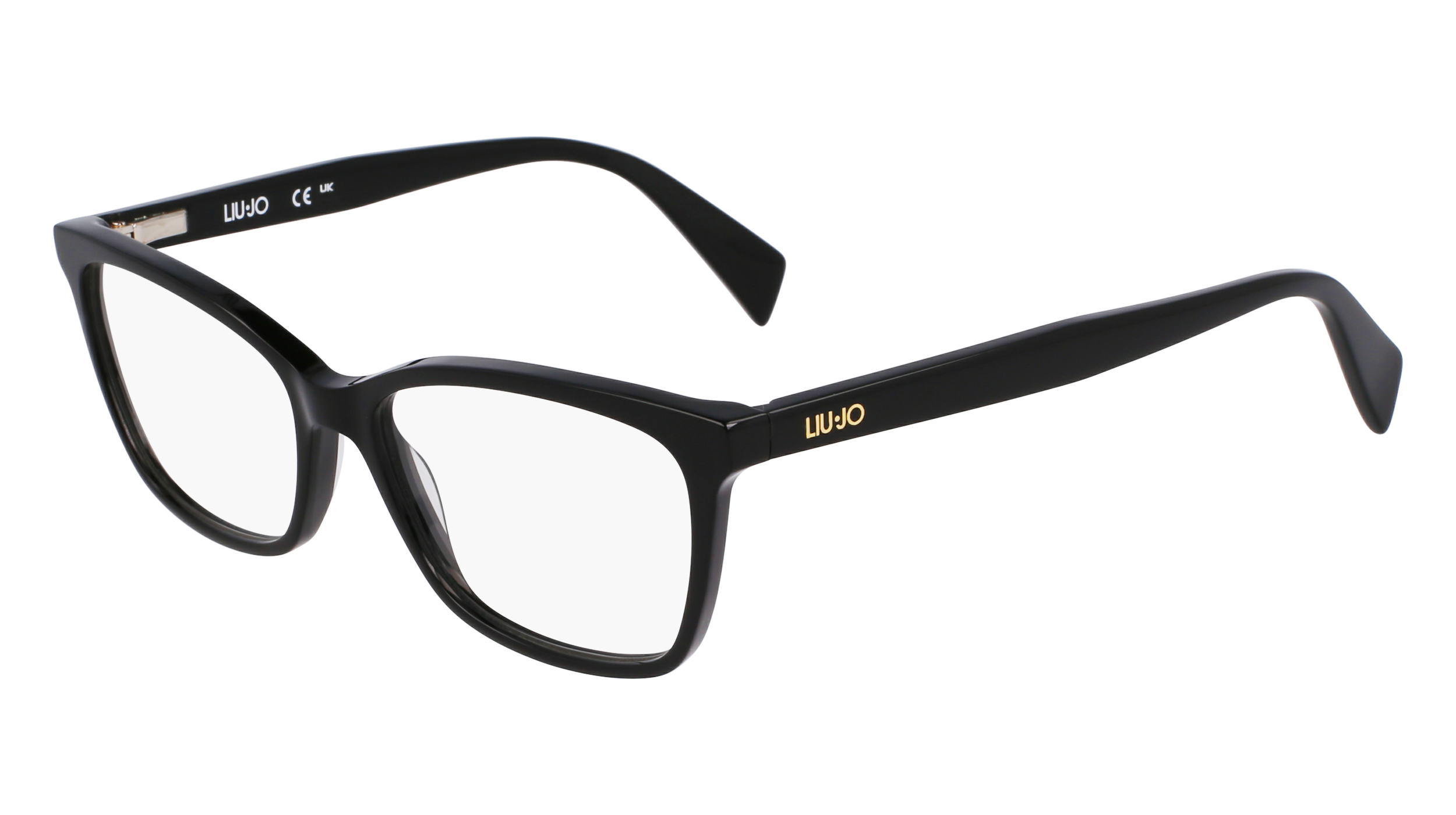 0886895665735 - Damen LJ2816 001 Rahmen von BRILLEN Acetat Schwarz  Quadratisch Normal