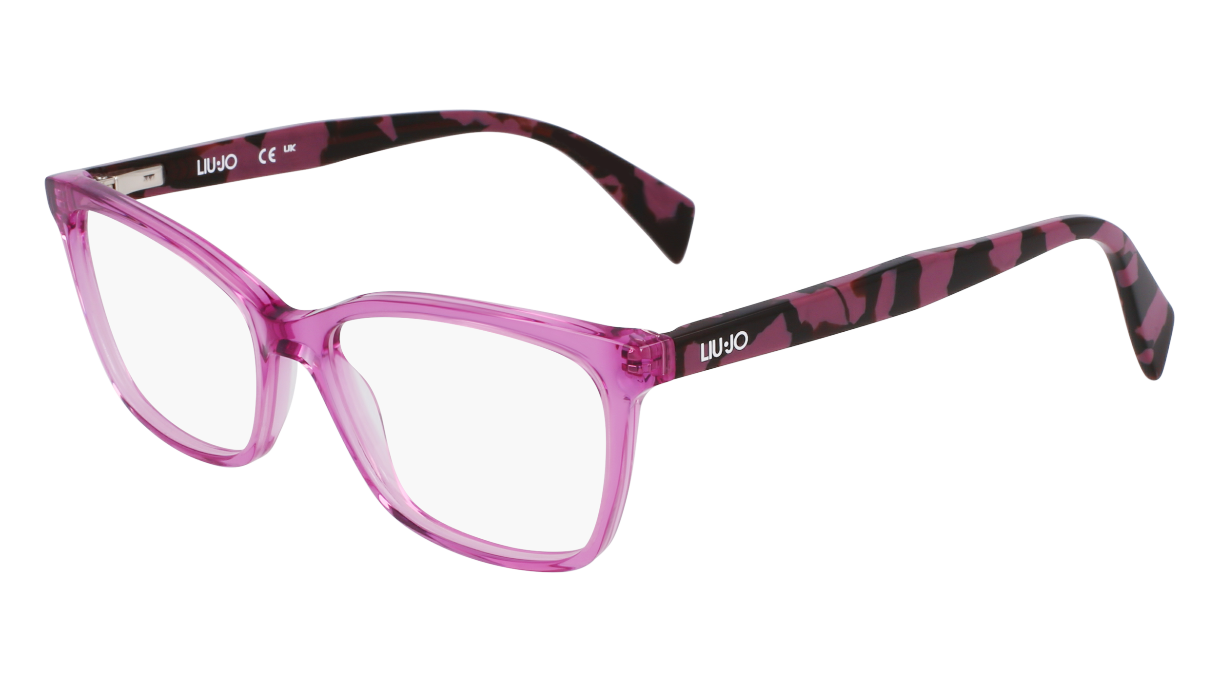 0886895665766 - Damen LJ2816 526 Rahmen von BRILLEN Acetat Violett  Quadratisch Normal