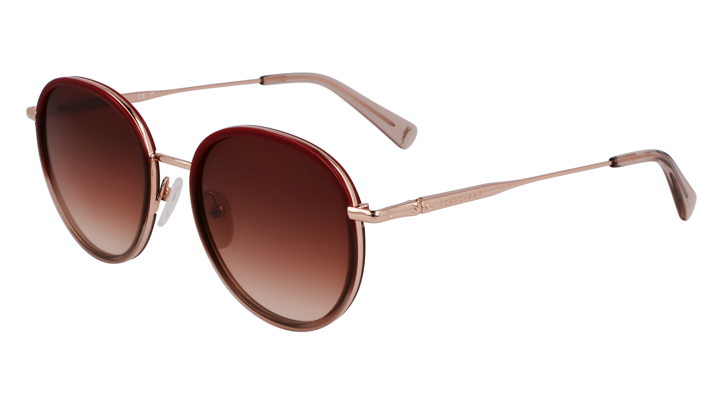 0886895666510 - LONGCHAMP Damen LO176S 772 Gläser SONNENBRILLEN Metall Gold Rund Normal 0886895666510 - LONGCHAMP Damen LO176S 772 Gläser SONNENBRILLEN Metall Gold Rund Normal