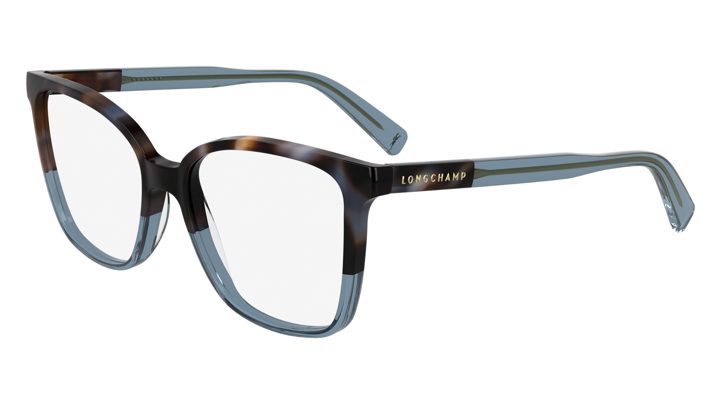 0886895667579 - LONGCHAMP Damen LONGCHAMP LO2753 432 Optische Fassungen Acetat Blau  Schmetterling Normal