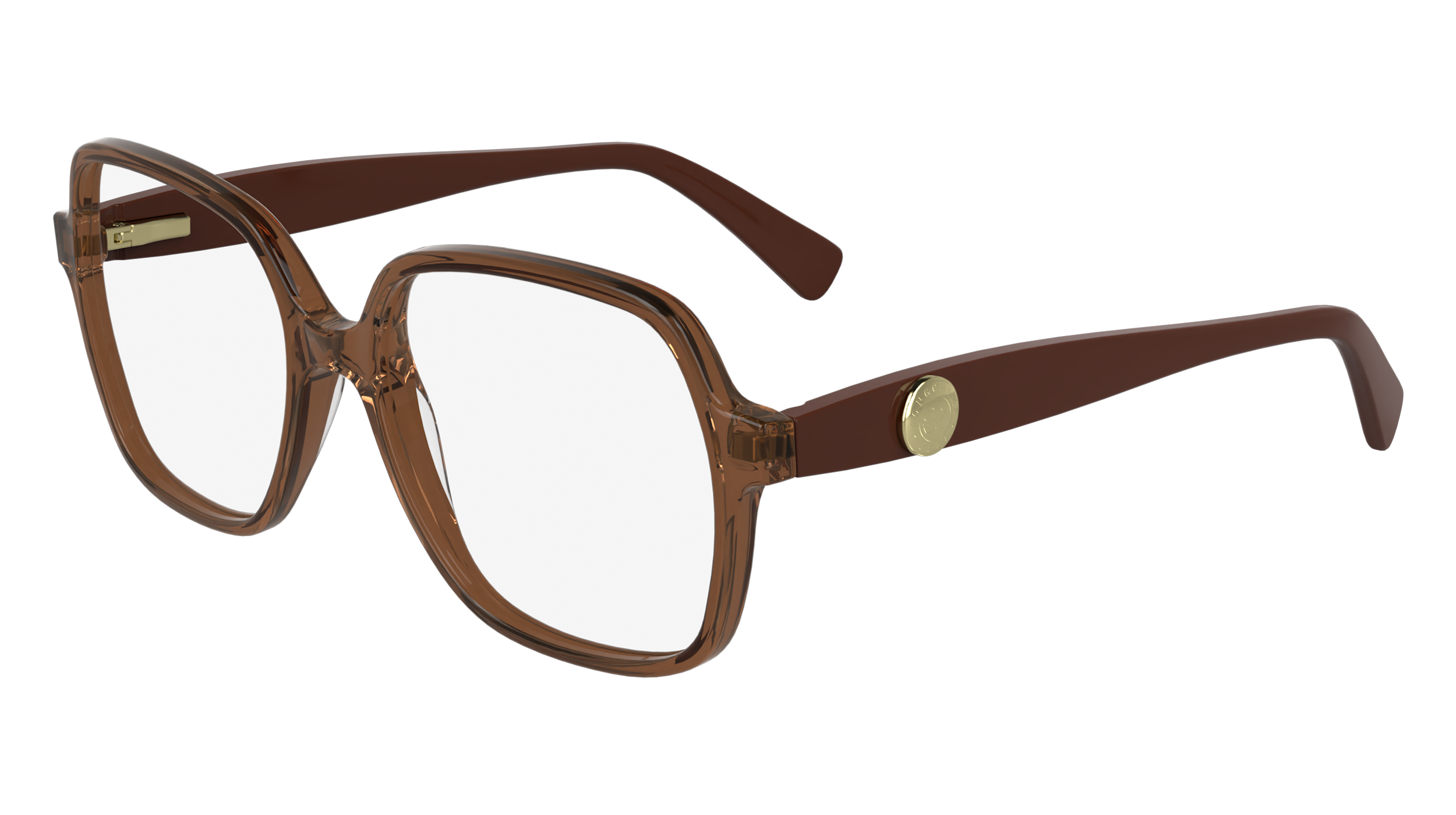 0886895667692 - LONGCHAMP Damen LONGCHAMP LO2757 200 Optische Fassungen Acetat Braun  Quadratisch Normal