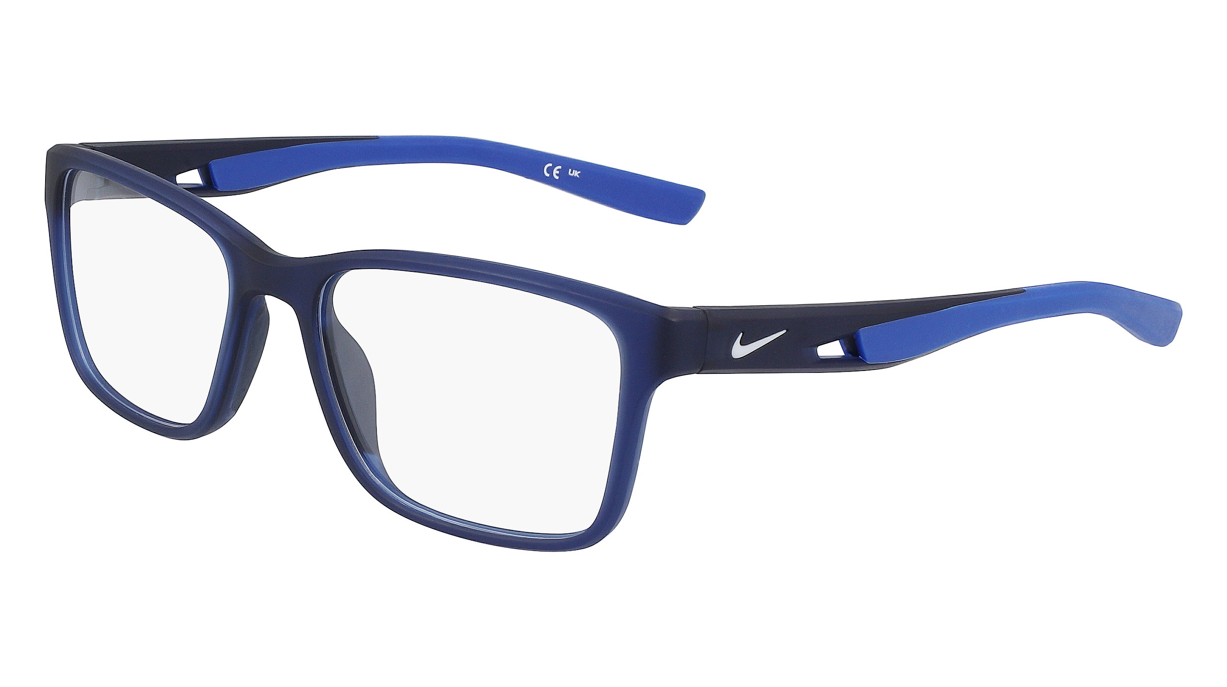 0886895670081 - Herren NIKE 7014 410 Rahmen von BRILLEN Bio-Injekt Blau  Quadratisch Normal