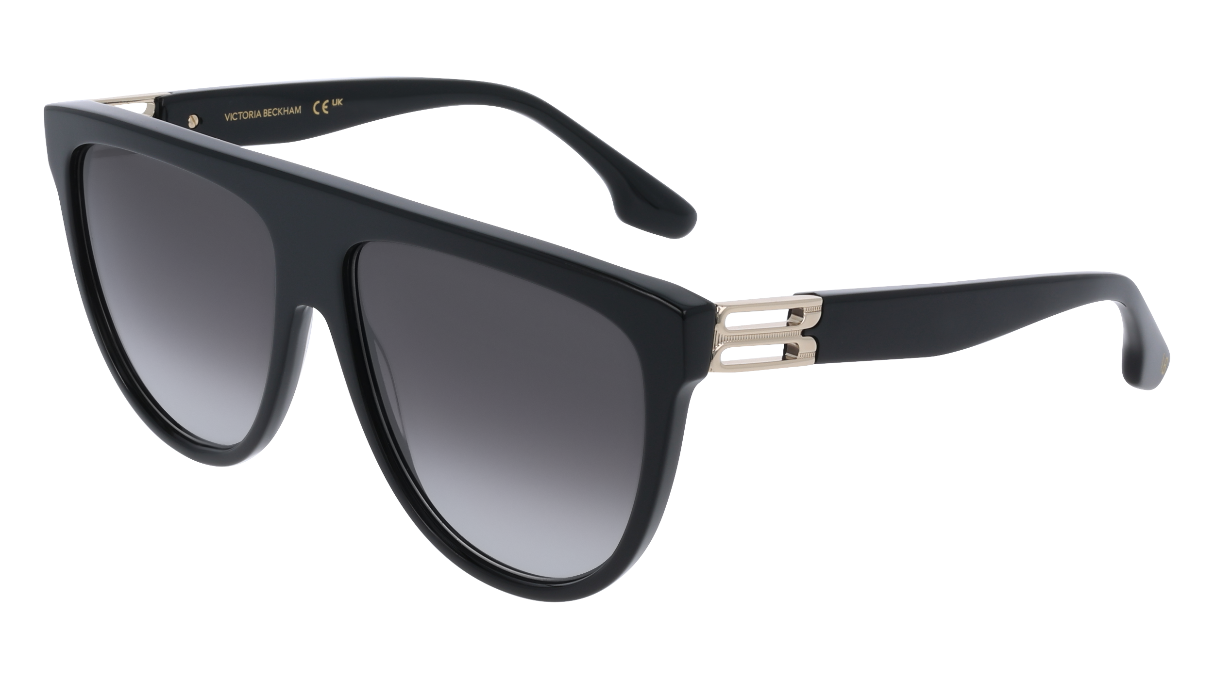 0886895670210 - Damen VB680S 001 Gläser SONNENBRILLEN Acetat Schwarz  Pilot Normal