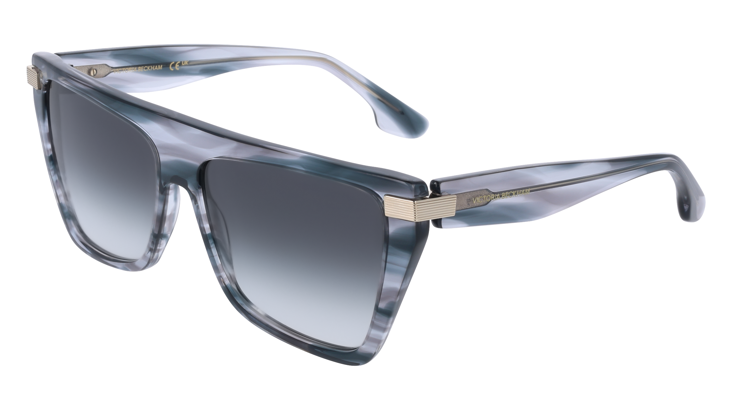 0886895670432 - Damen VB684S 035 Gläser SONNENBRILLEN Acetat Grau  Quadratisch Normal