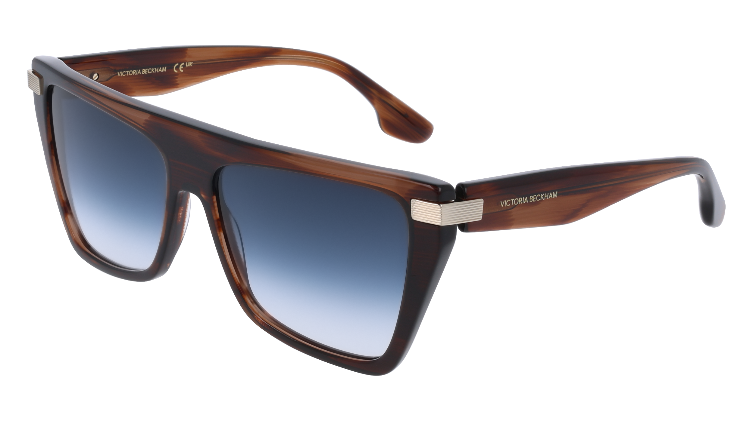 0886895670456 - Damen VB684S 227 Gläser SONNENBRILLEN Acetat Braun  Quadratisch Normal