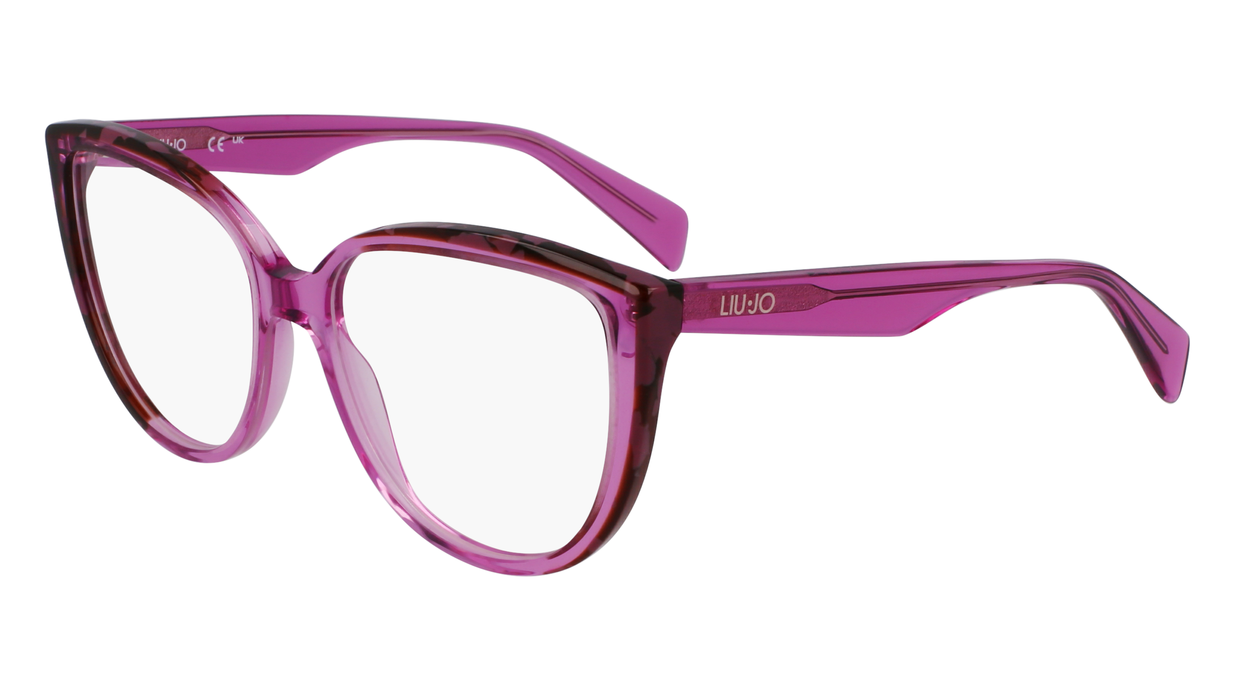 0886895672757 - Damen LJ2807 526 Rahmen von BRILLEN Acetat Violett  Cat Eye Normal