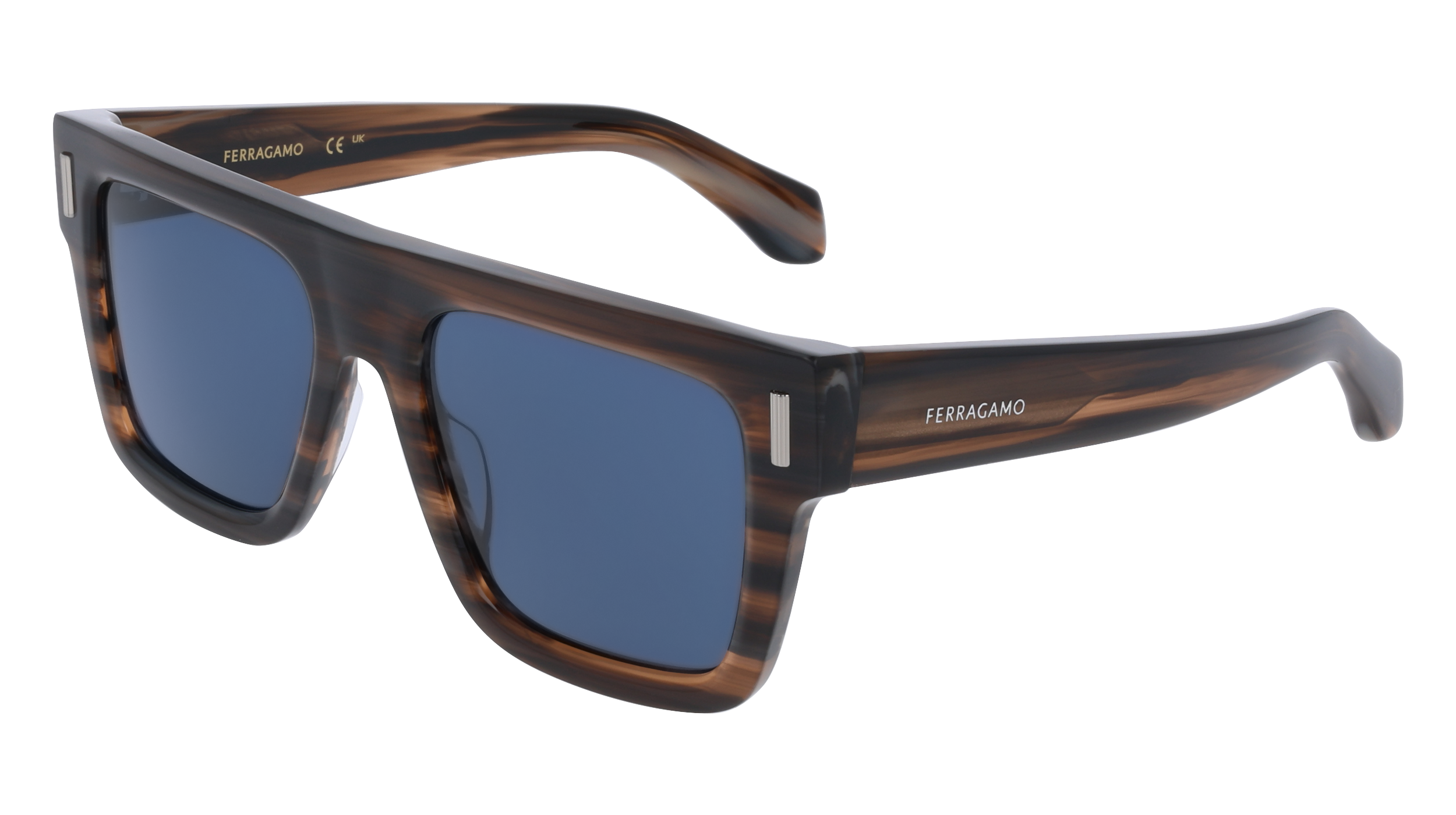 0886895676168 - Uomo SF2063SE 216 Occhiali da sole Acetato Marrone  Squadrata Normale