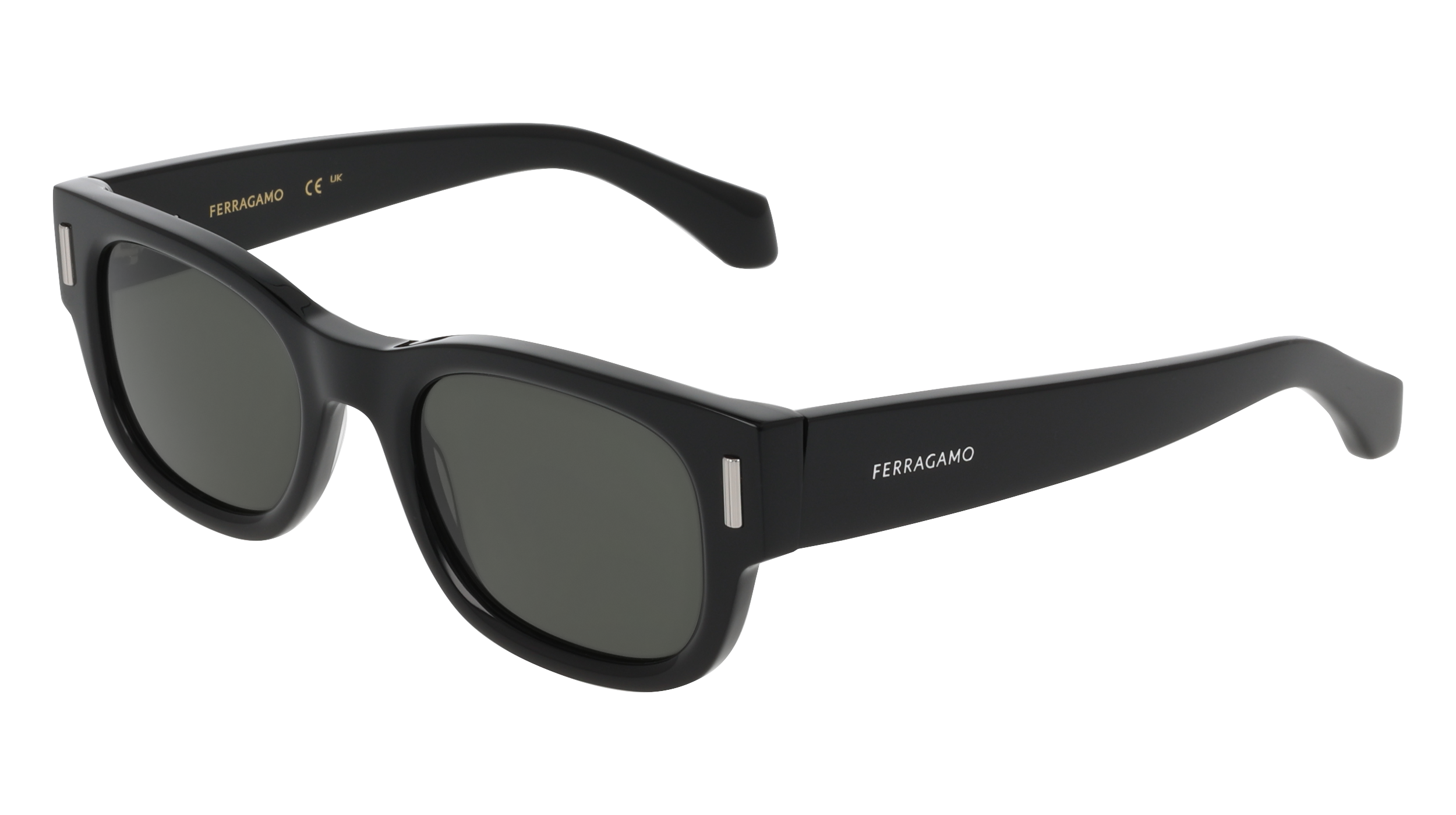 0886895676199 - Uomo SF2064SE 001 Occhiali da sole Acetato Nero  Squadrata Normale