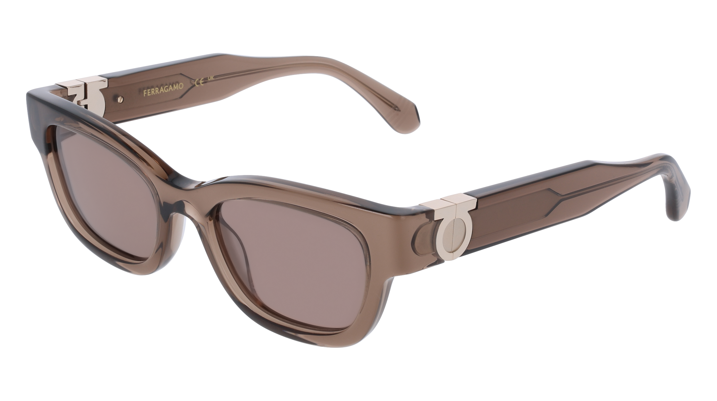 0886895676328 - Damen SF2067S 232 Gläser SONNENBRILLEN Acetat Braun  Quadratisch Normal