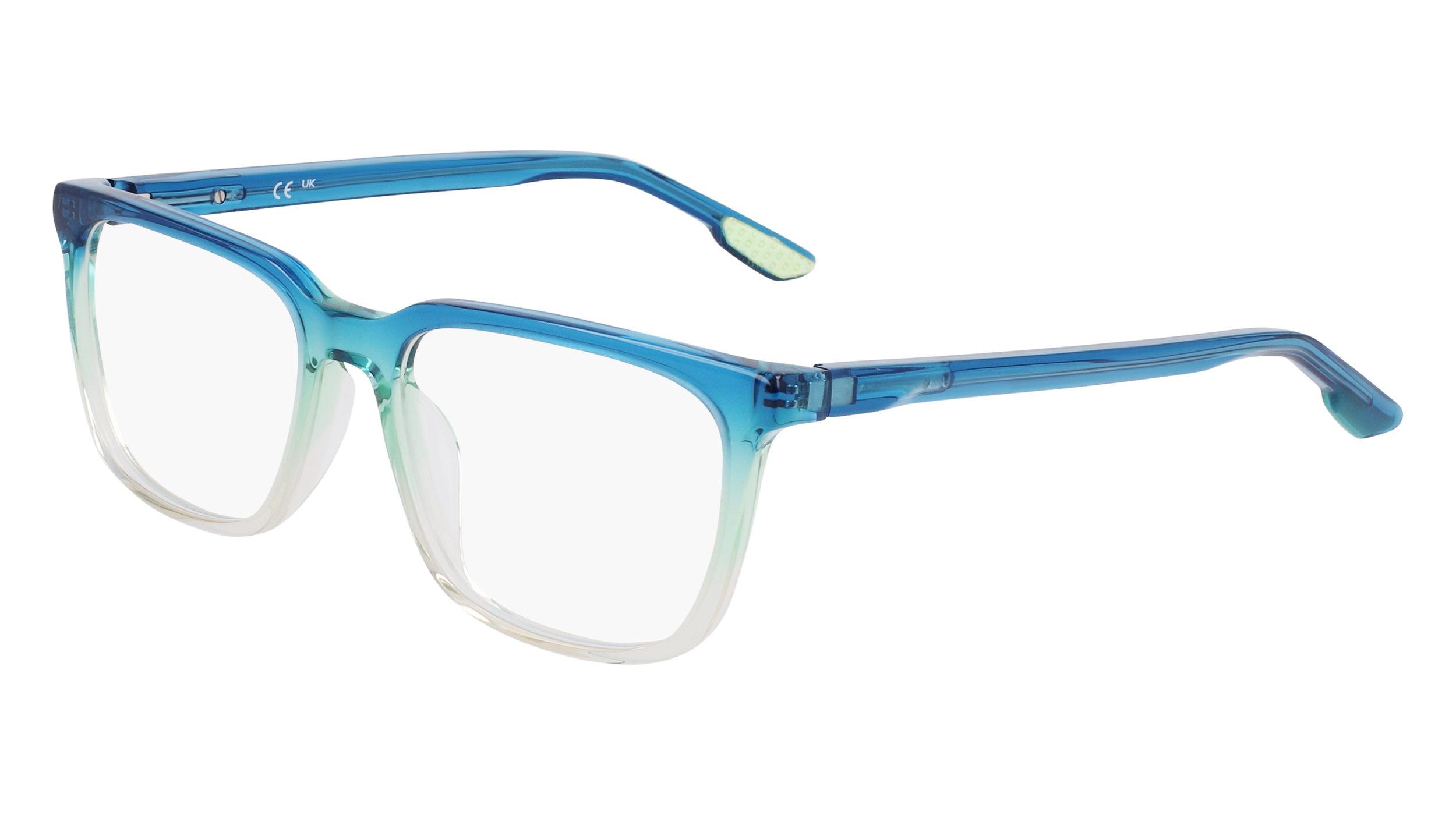 0886895676519 - Junior NIKE 5056 433 Rahmen von BRILLEN Acetat Blau  Quadratisch Normal