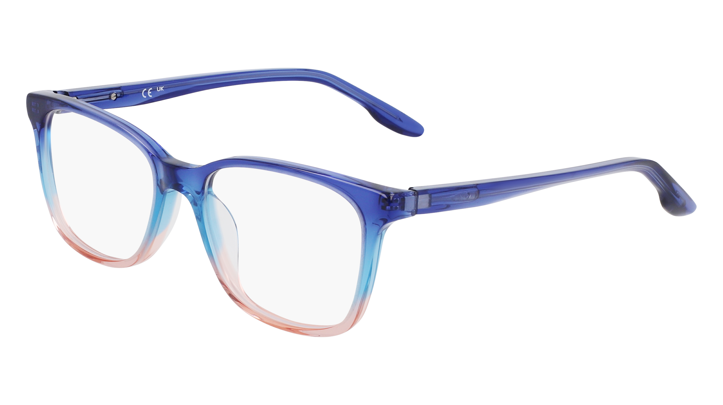 0886895676533 - Junior NIKE 5054 434 Rahmen von BRILLEN Acetat Blau  Quadratisch Normal