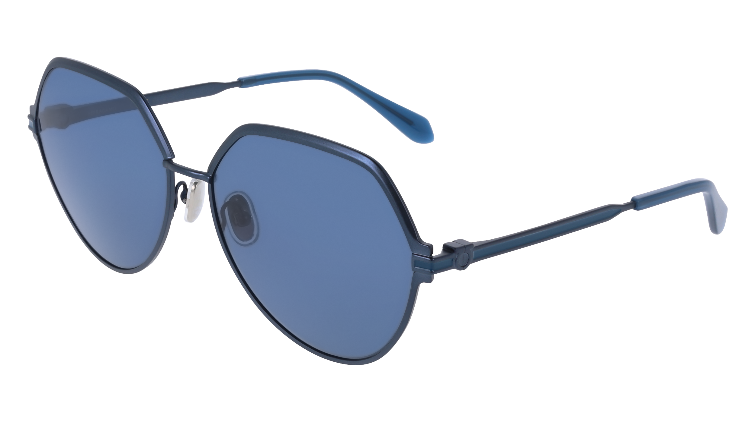 0886895677837 - Damen SF325S 414 Gläser SONNENBRILLEN Metall Blau   Normal