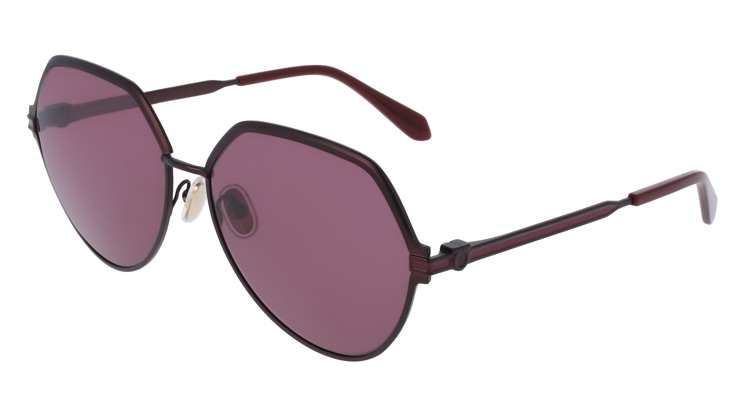 0886895677844 - Damen SF325S 602 Gläser SONNENBRILLEN Metall Bordeaux   Normal