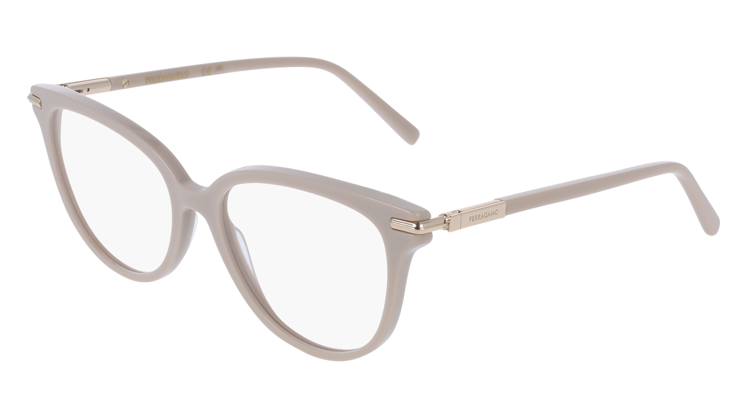 0886895678650 - Damen SF3026 259 Rahmen von BRILLEN Acetat Beige  Schmetterling Normal