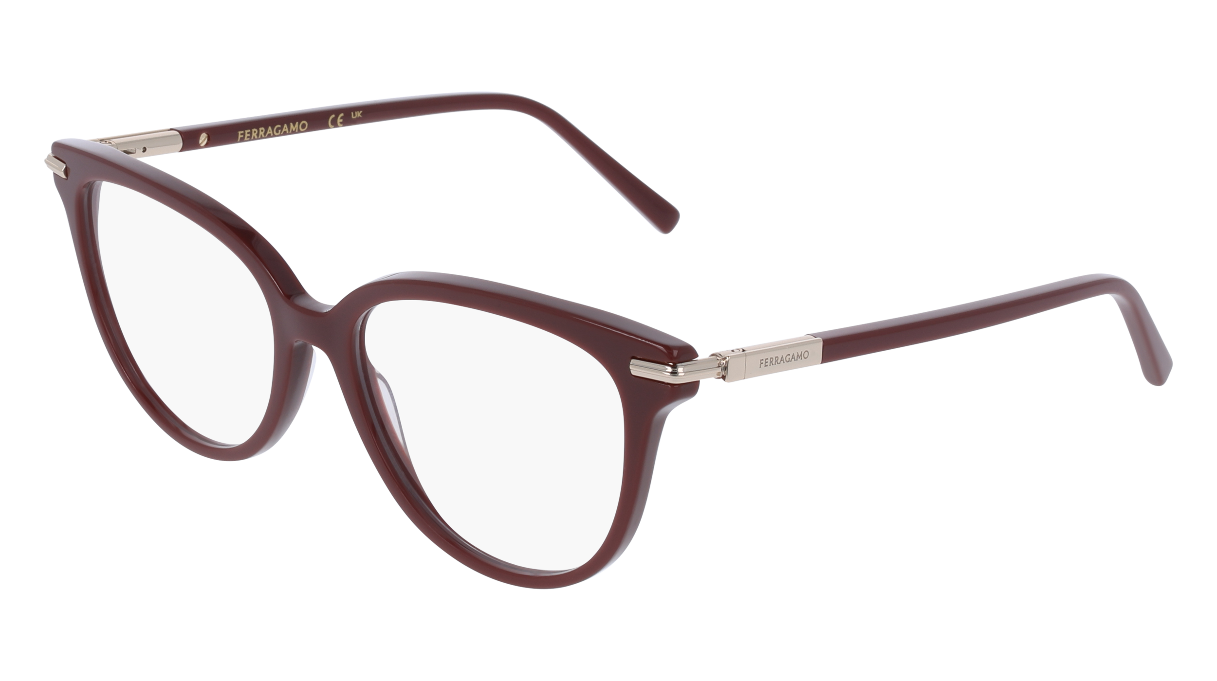 0886895678704 - Damen SF3026 606 Rahmen von BRILLEN Acetat Bordeaux  Schmetterling Normal