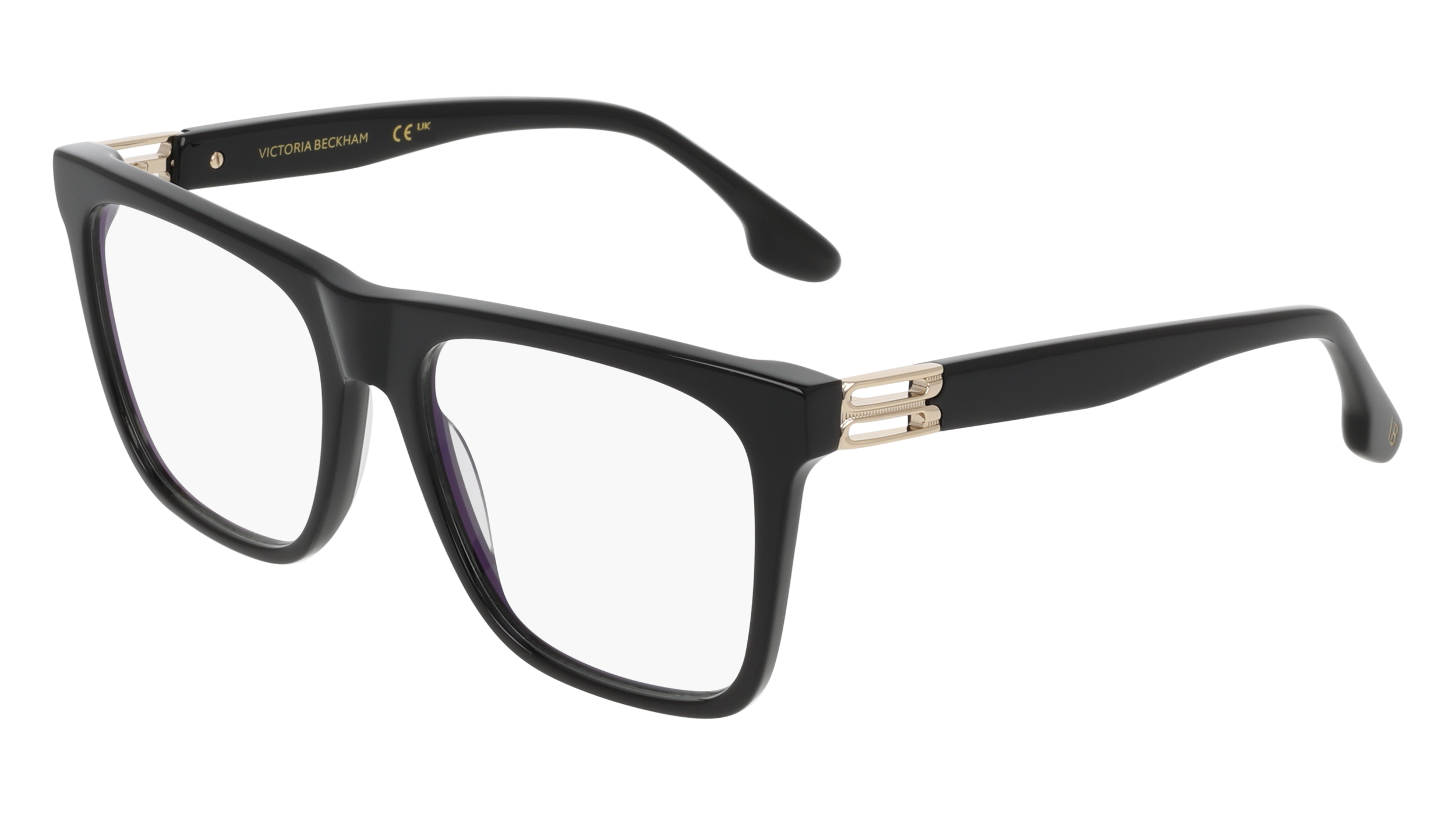 0886895685702 - Damen VB2679 001 Rahmen von BRILLEN Acetat Schwarz  Quadratisch Normal