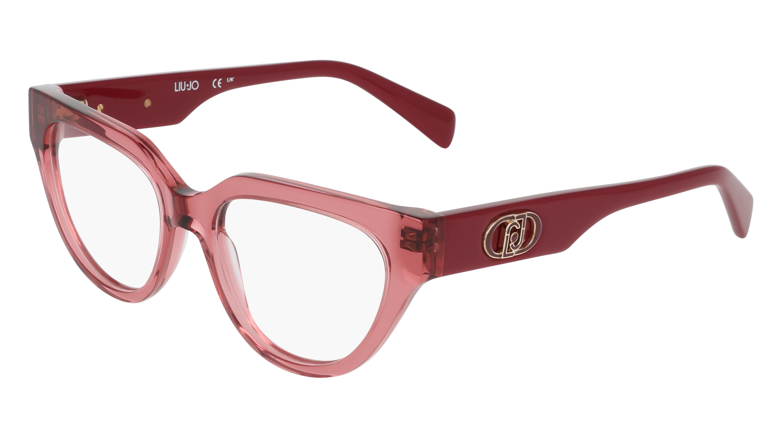 0886895685818 - Damen LJ2828 614 Rahmen von BRILLEN Acetat Rosa  Cat Eye Normal